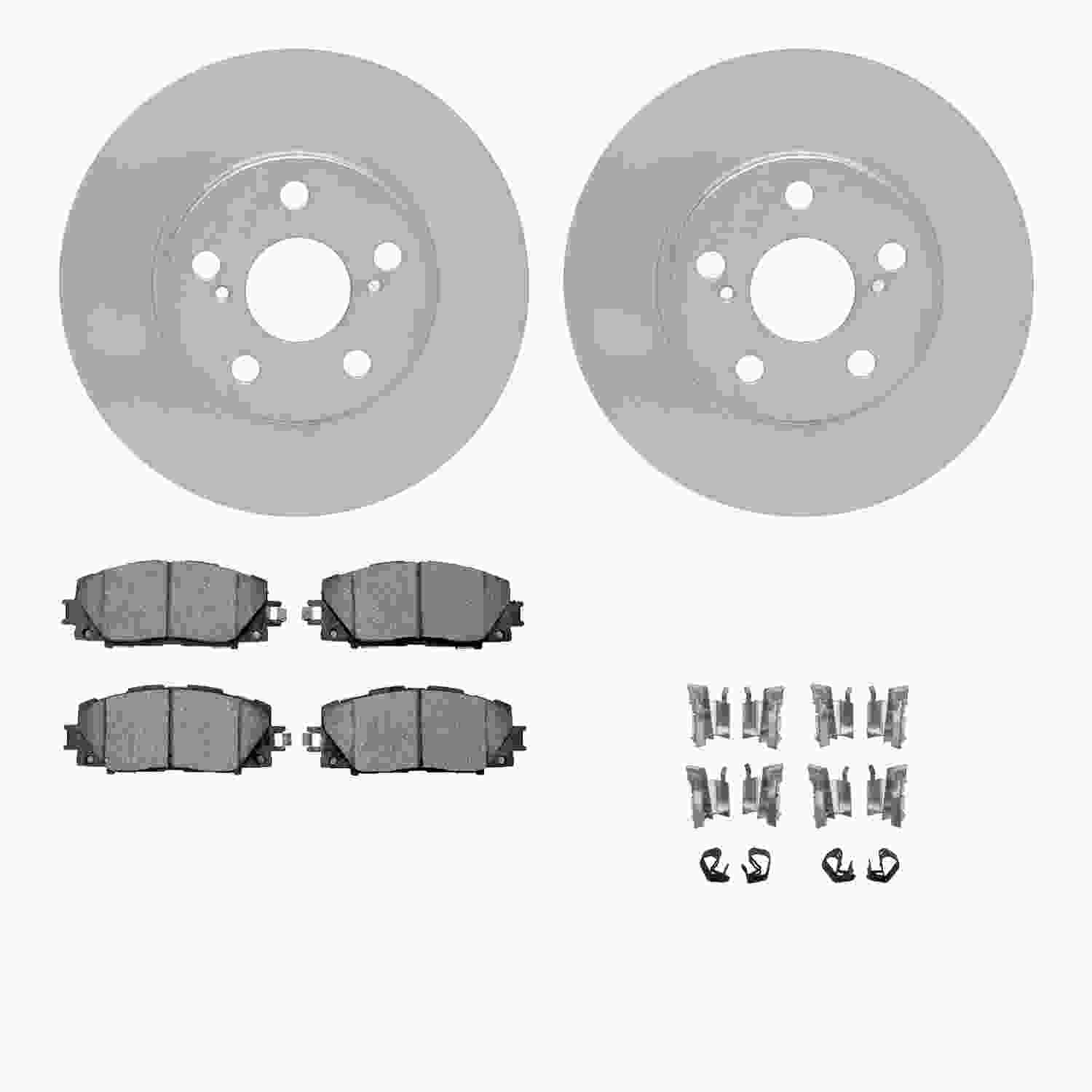 Dynamic Friction Company Disc Brake Kit 4512-76150