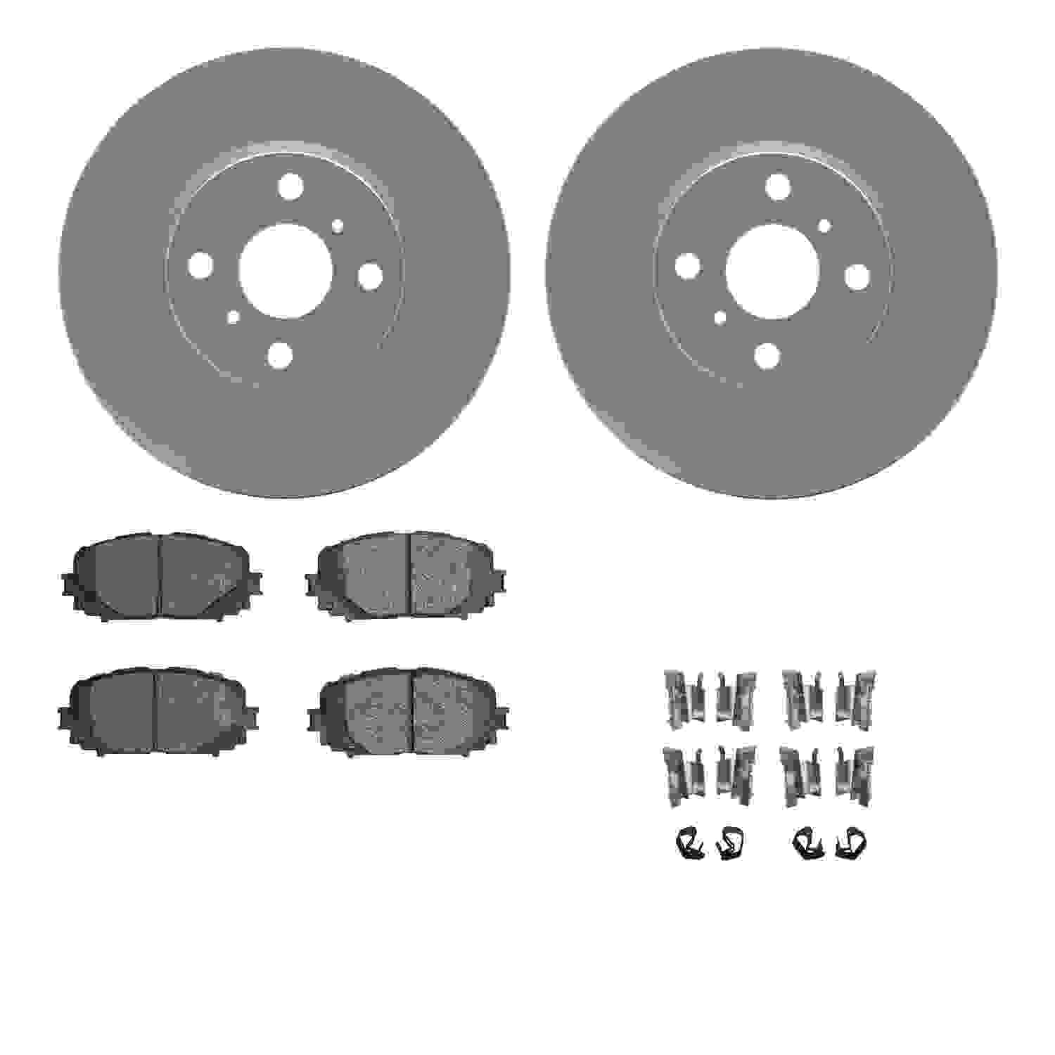 Dynamic Friction Company Disc Brake Kit 4512-76151