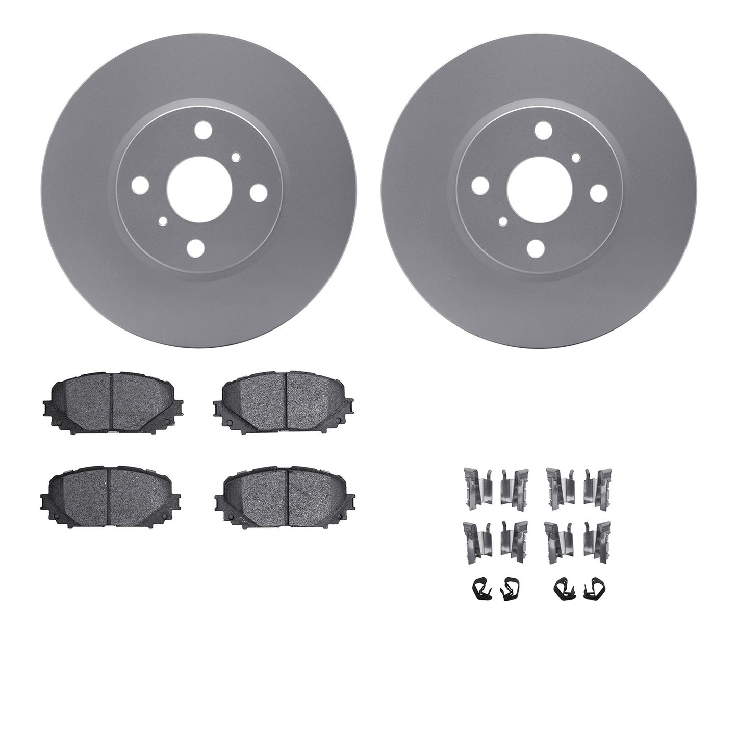 Dynamic Friction Company Disc Brake Kit 4512-76151