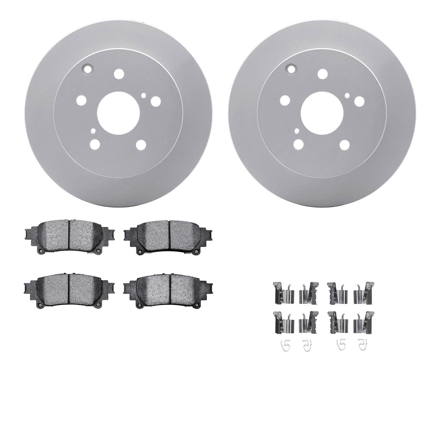 Dynamic Friction Company Disc Brake Kit 4512-76152
