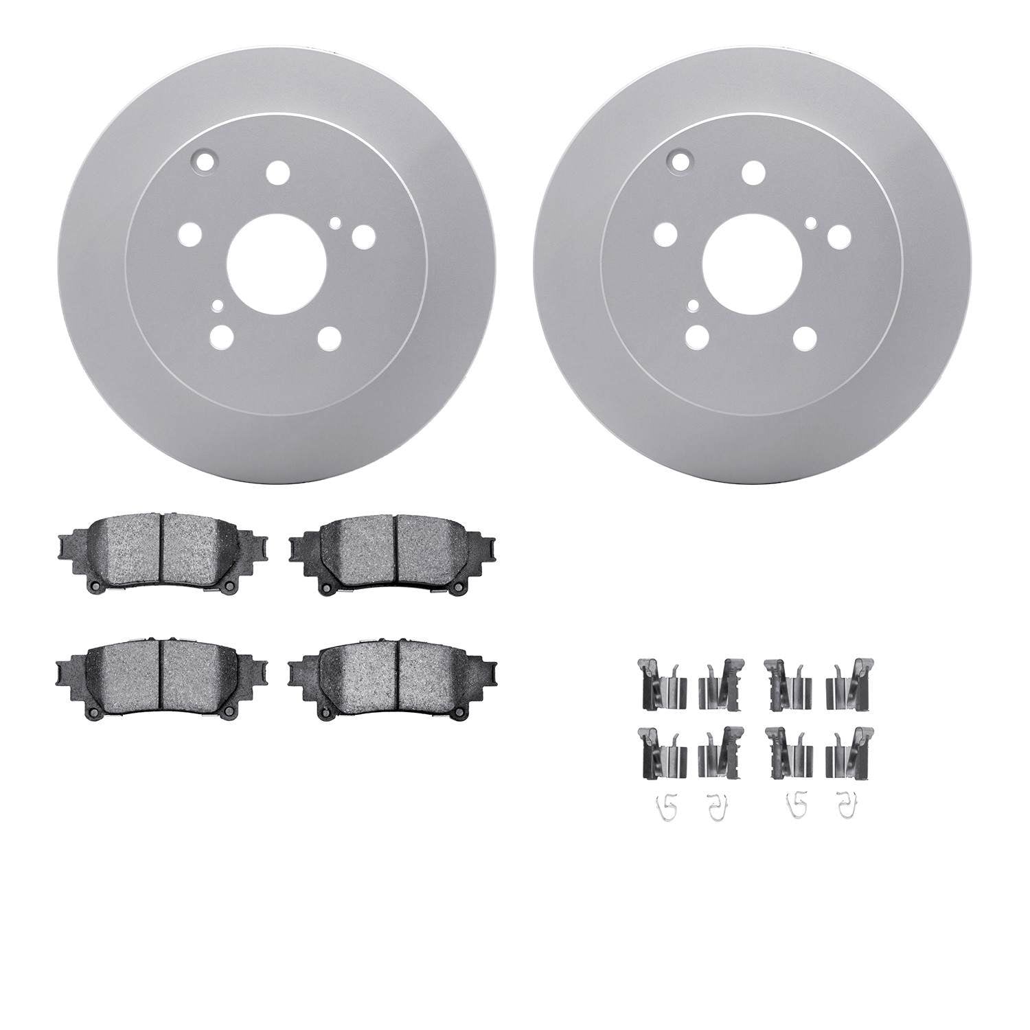 Dynamic Friction Company Disc Brake Kit 4512-76152