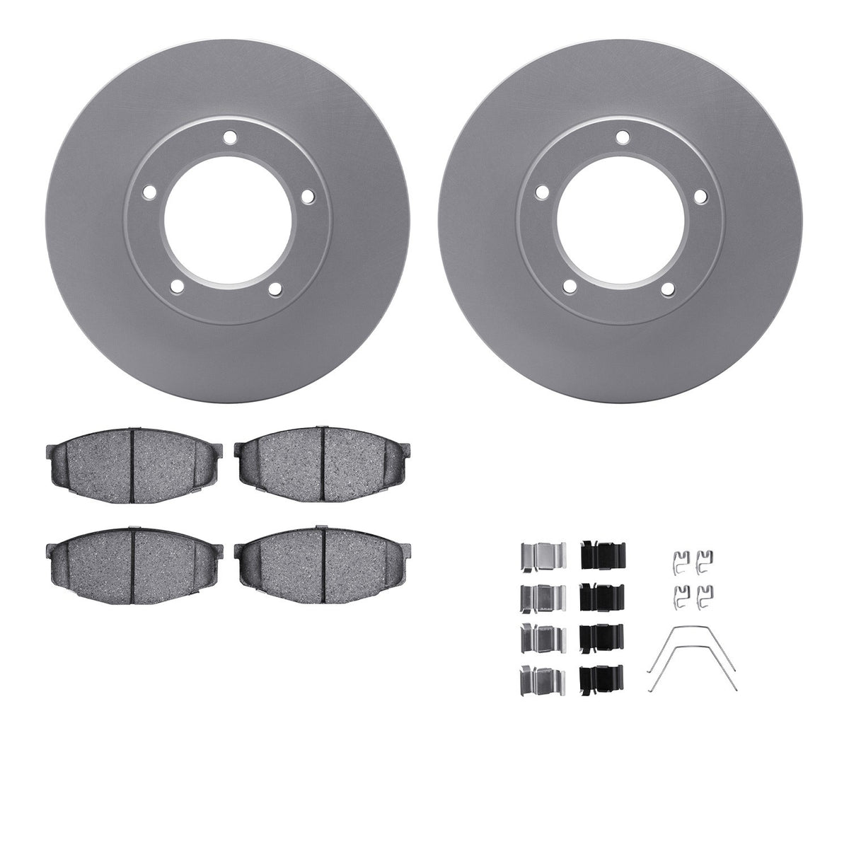 Dynamic Friction Company Disc Brake Kit 4512-76156