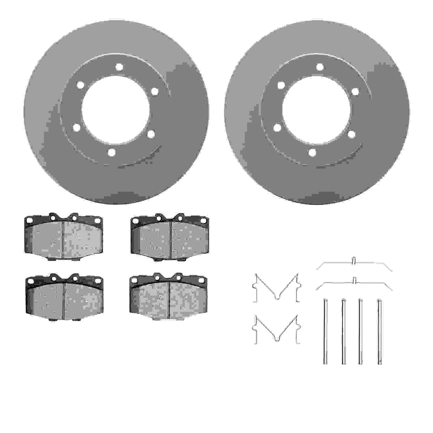 Dynamic Friction Company Disc Brake Kit 4512-76157