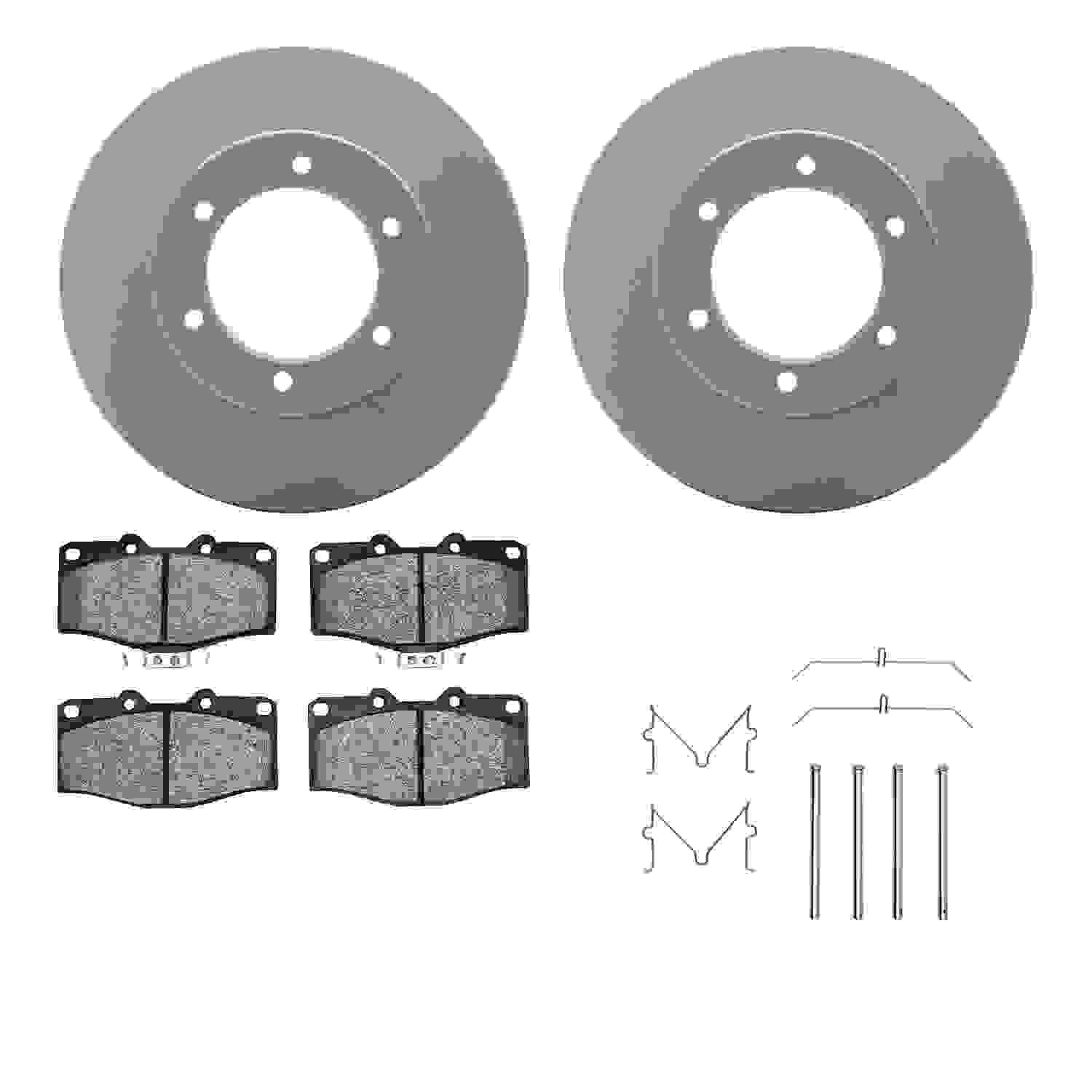 Dynamic Friction Company Disc Brake Kit 4512-76158