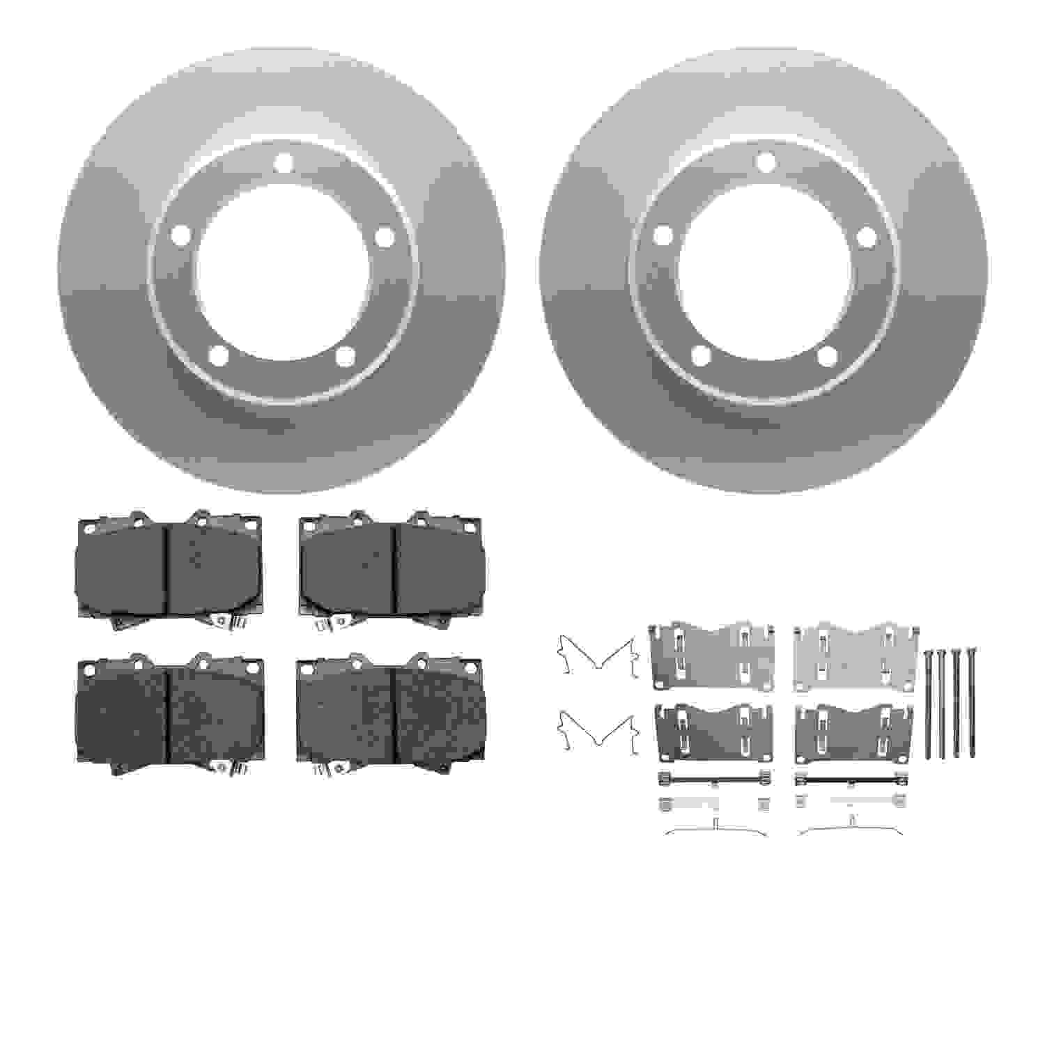 Dynamic Friction Company Disc Brake Kit 4512-76159