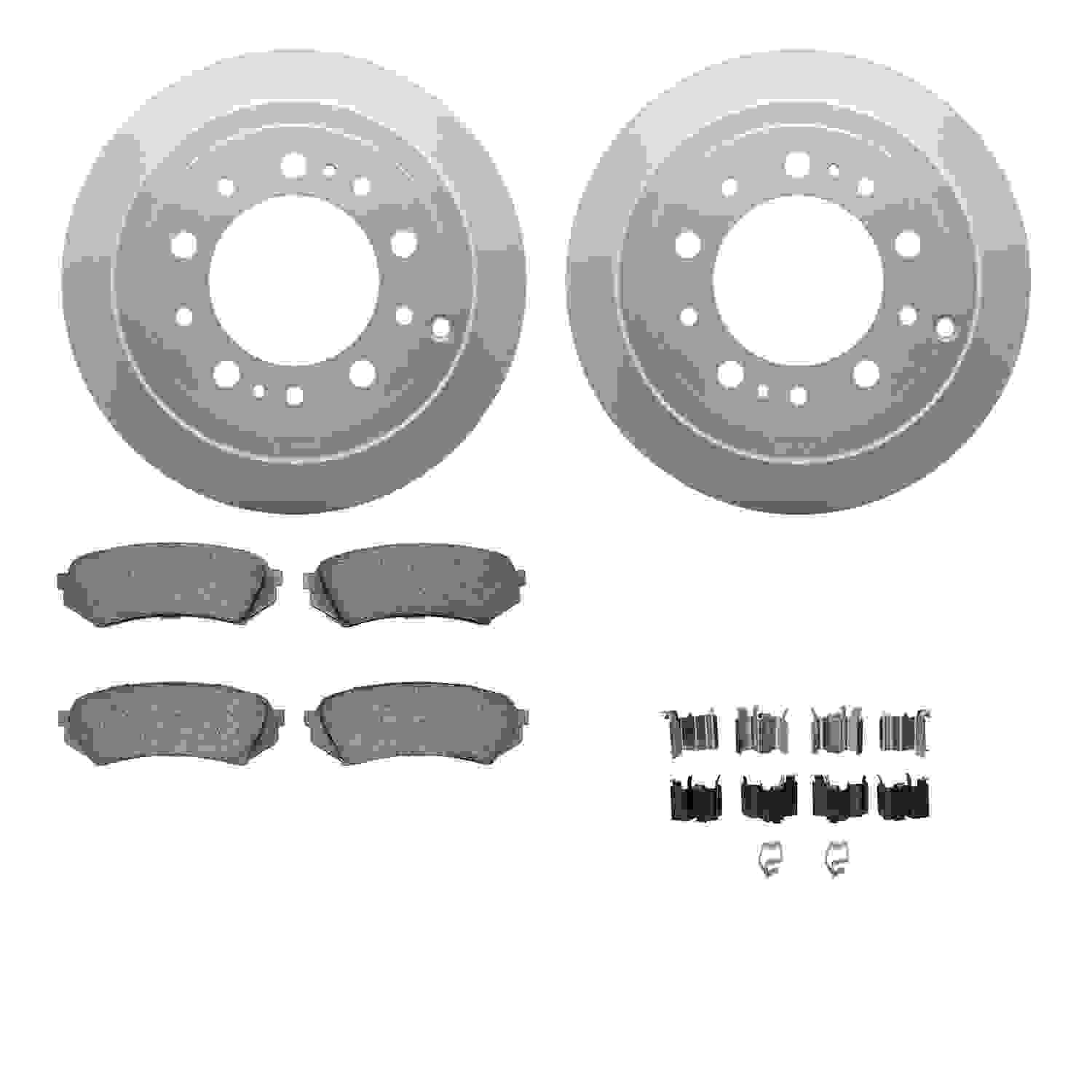 Dynamic Friction Company Disc Brake Kit 4512-76160