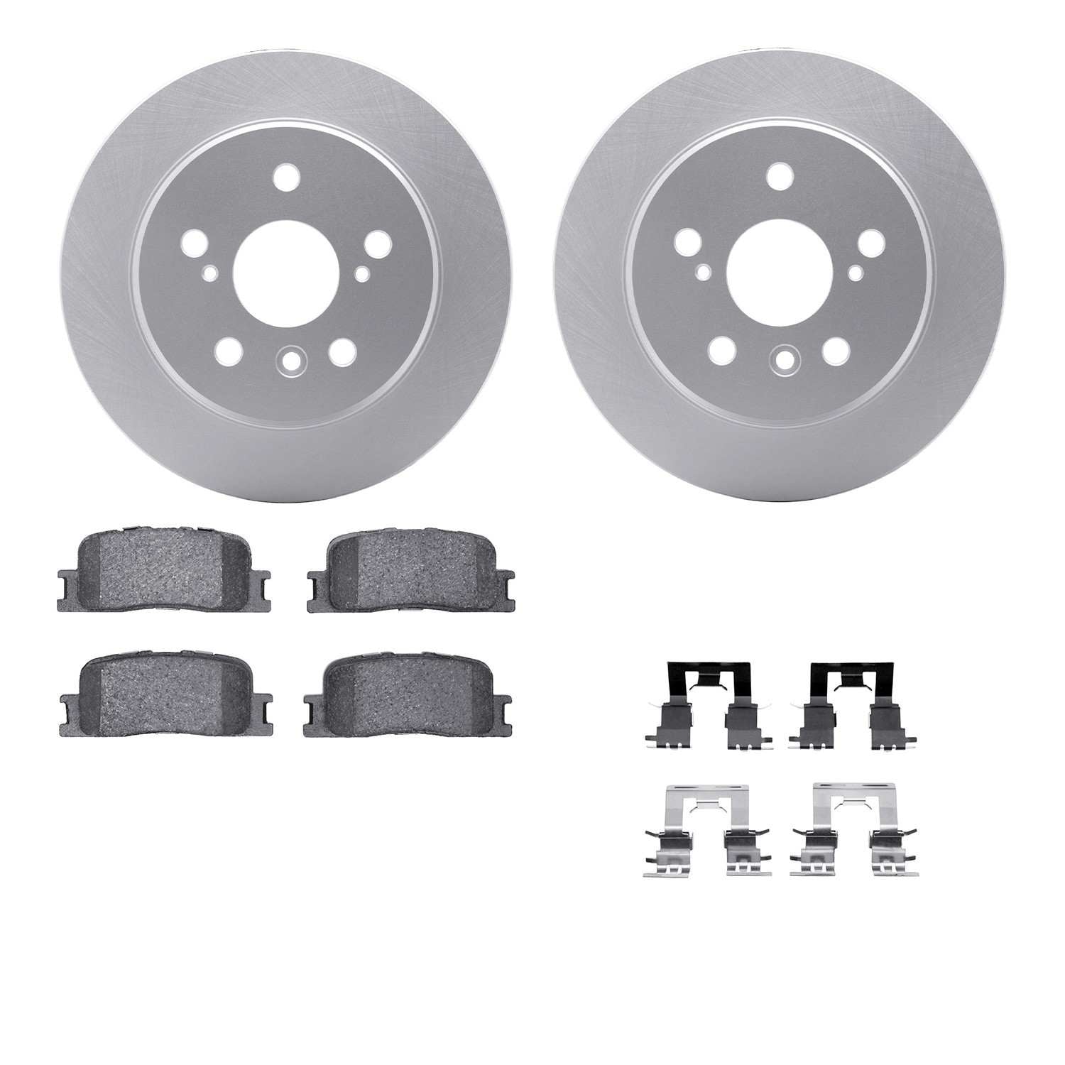 Dynamic Friction Company Disc Brake Kit 4512-76162