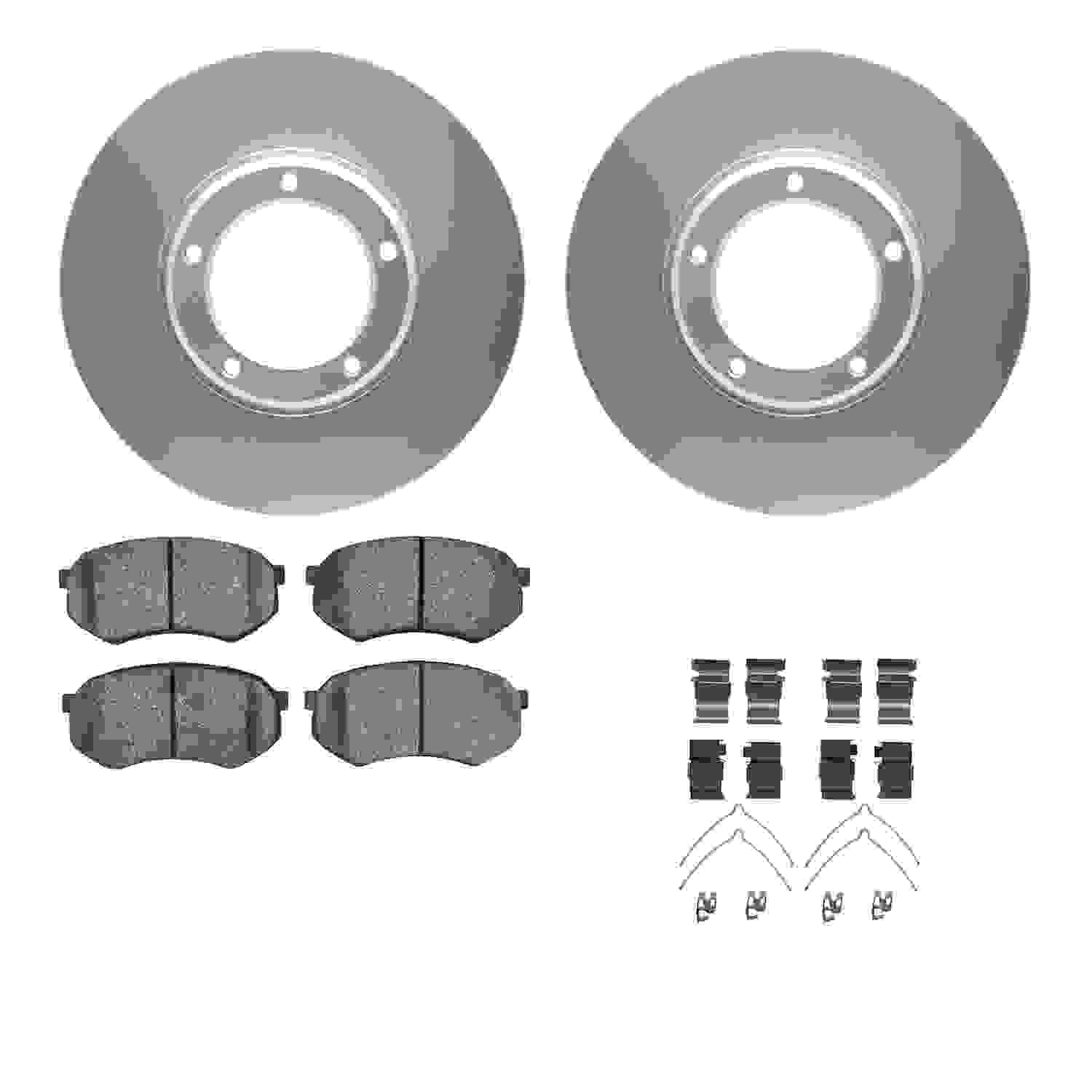 Dynamic Friction Company Disc Brake Kit 4512-76163