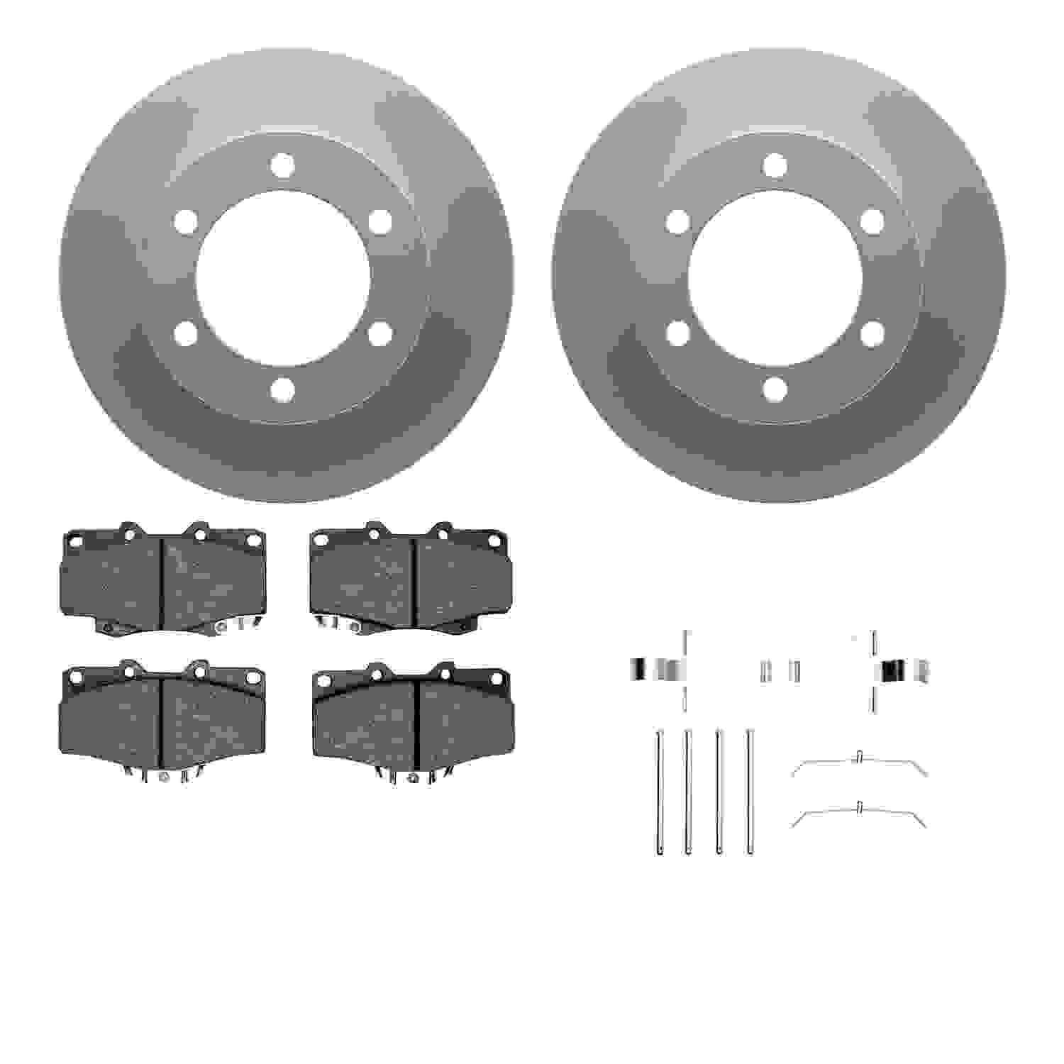 Dynamic Friction Company Disc Brake Kit 4512-76165