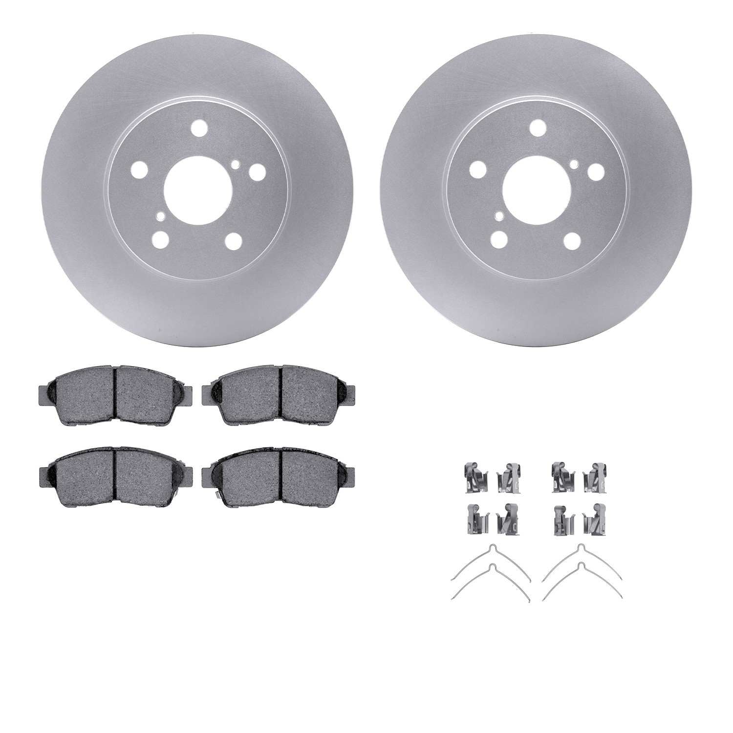 Dynamic Friction Company Disc Brake Kit 4512-76166