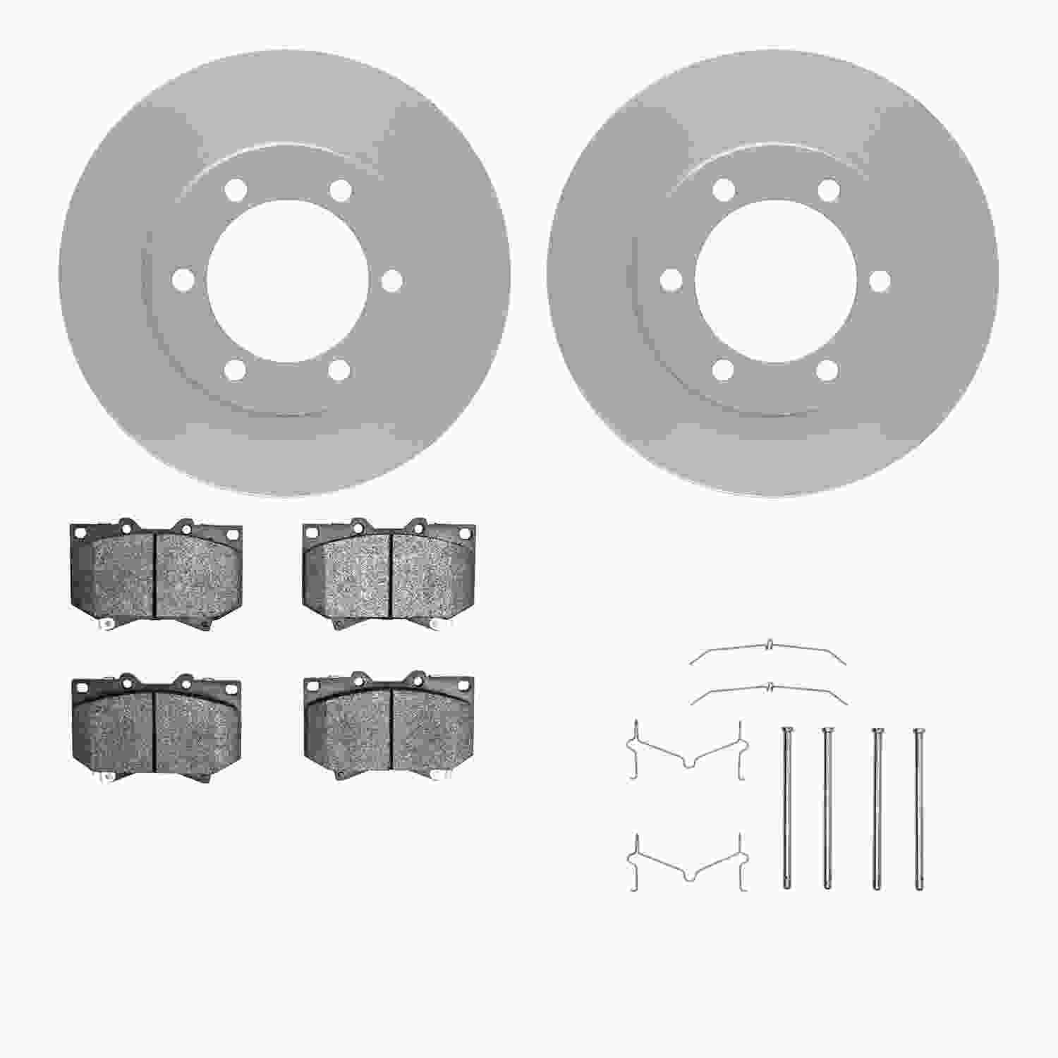 Dynamic Friction Company Disc Brake Kit 4512-76168