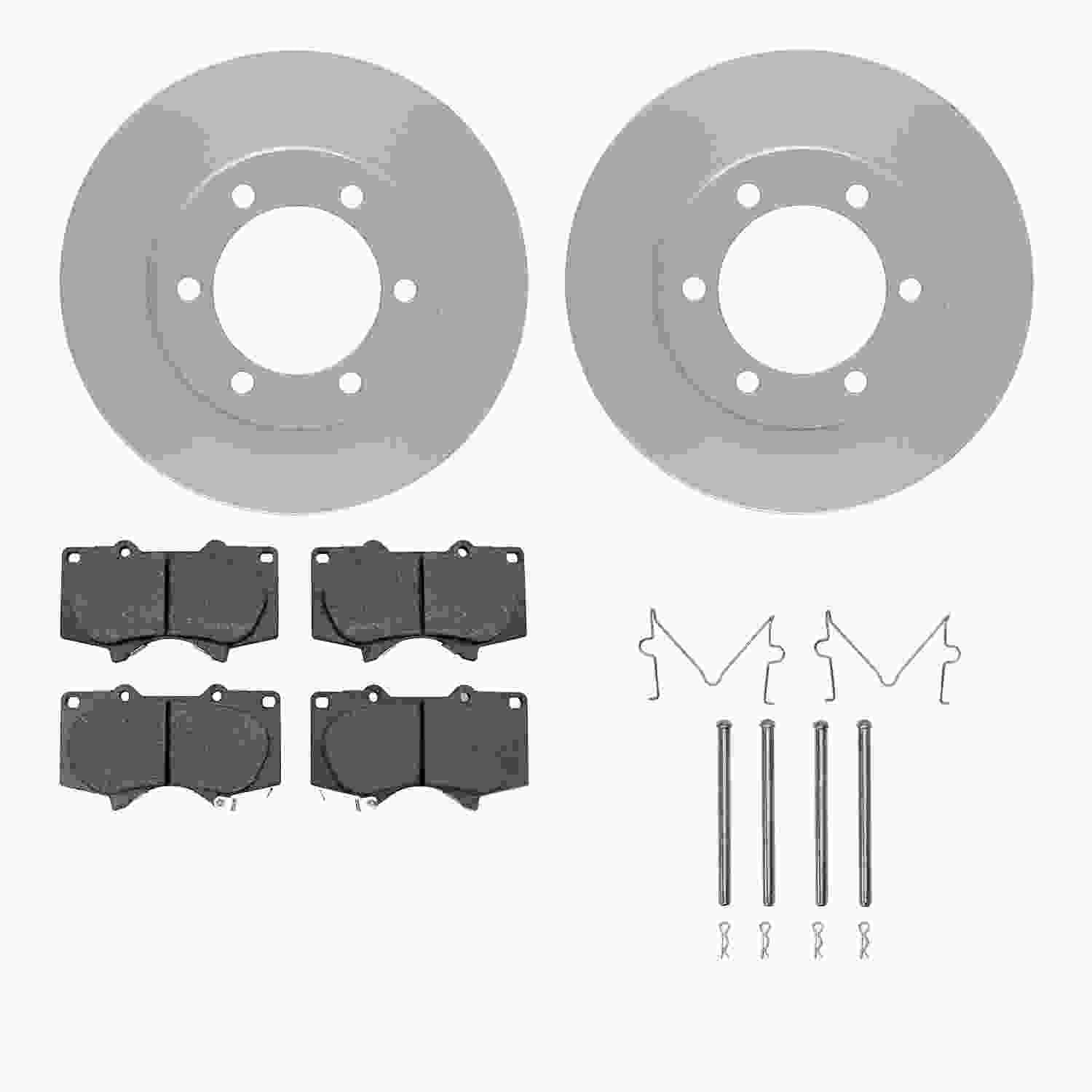 Dynamic Friction Company Disc Brake Kit 4512-76169