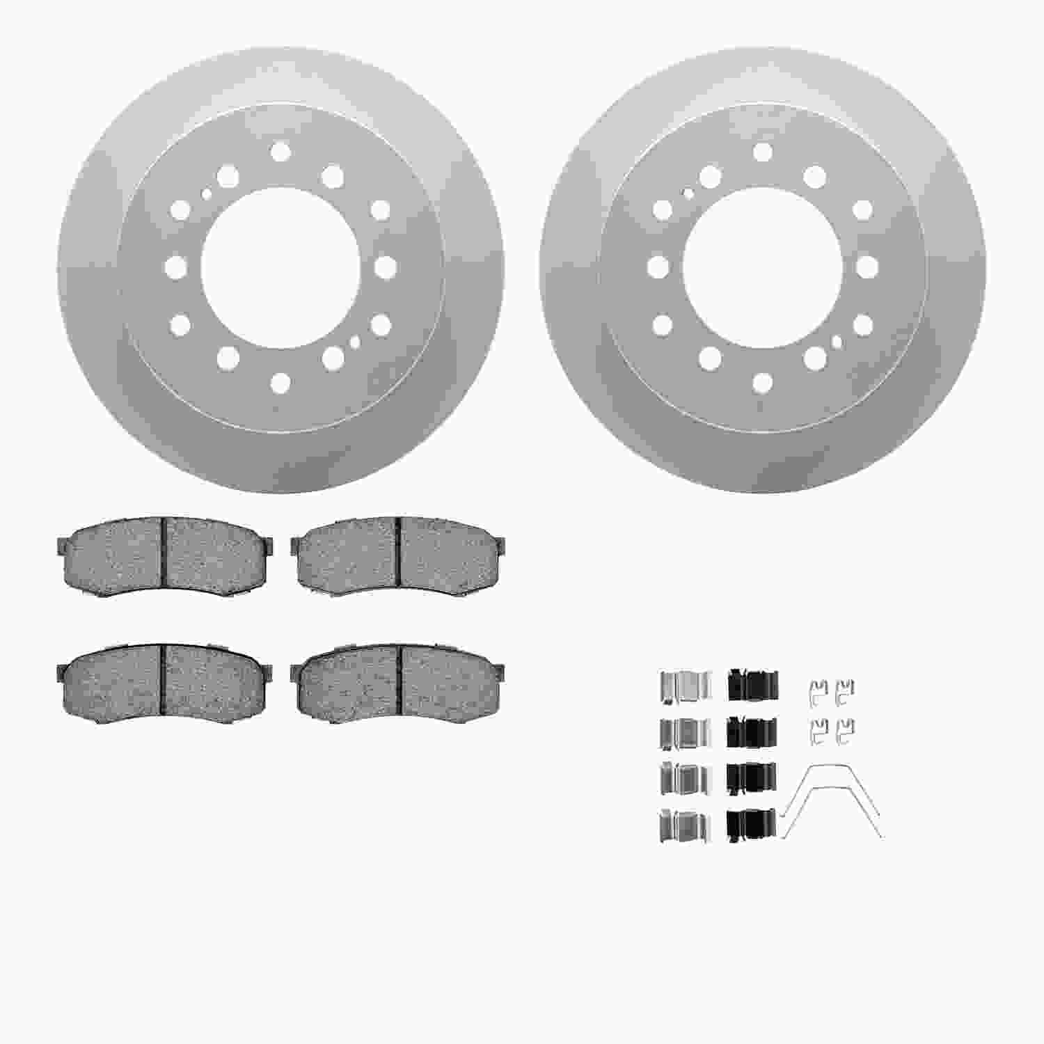 Dynamic Friction Company Disc Brake Kit 4512-76172