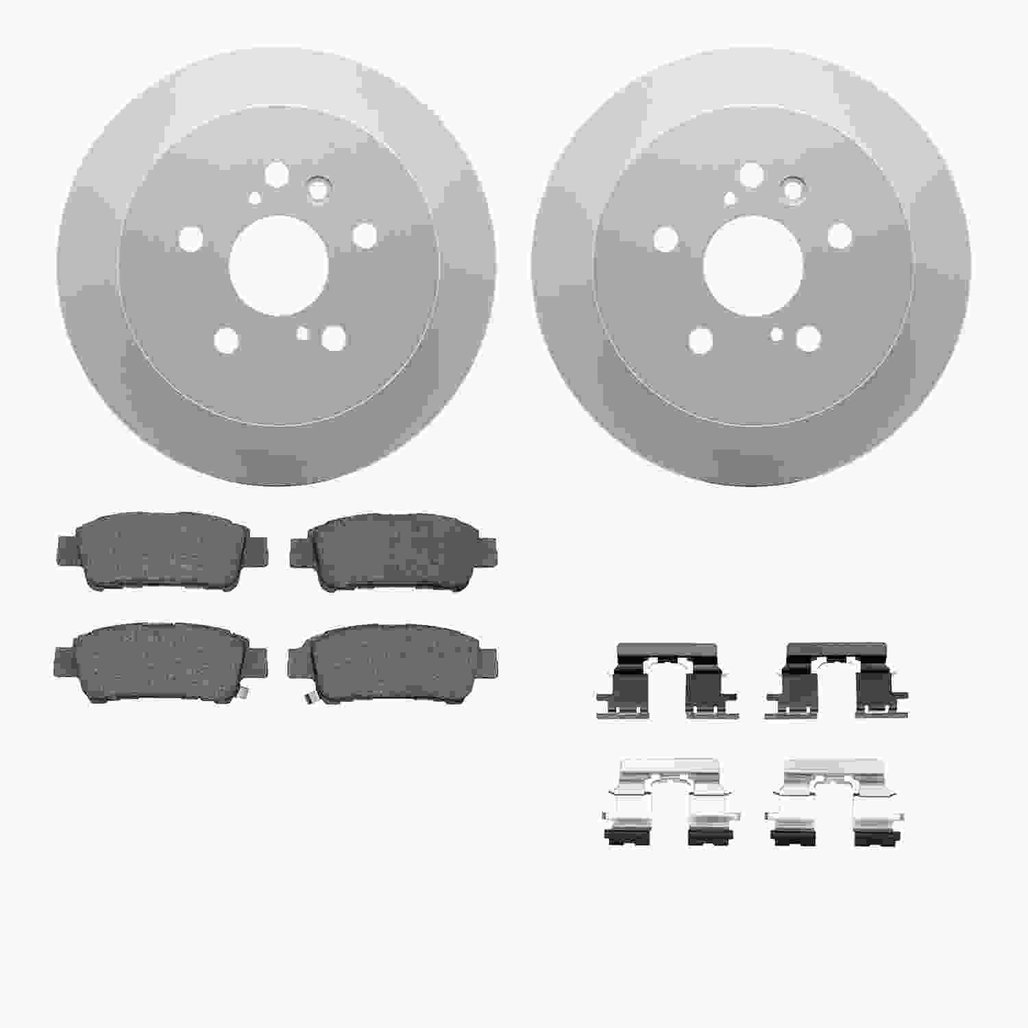 Dynamic Friction Company Disc Brake Kit 4512-76176