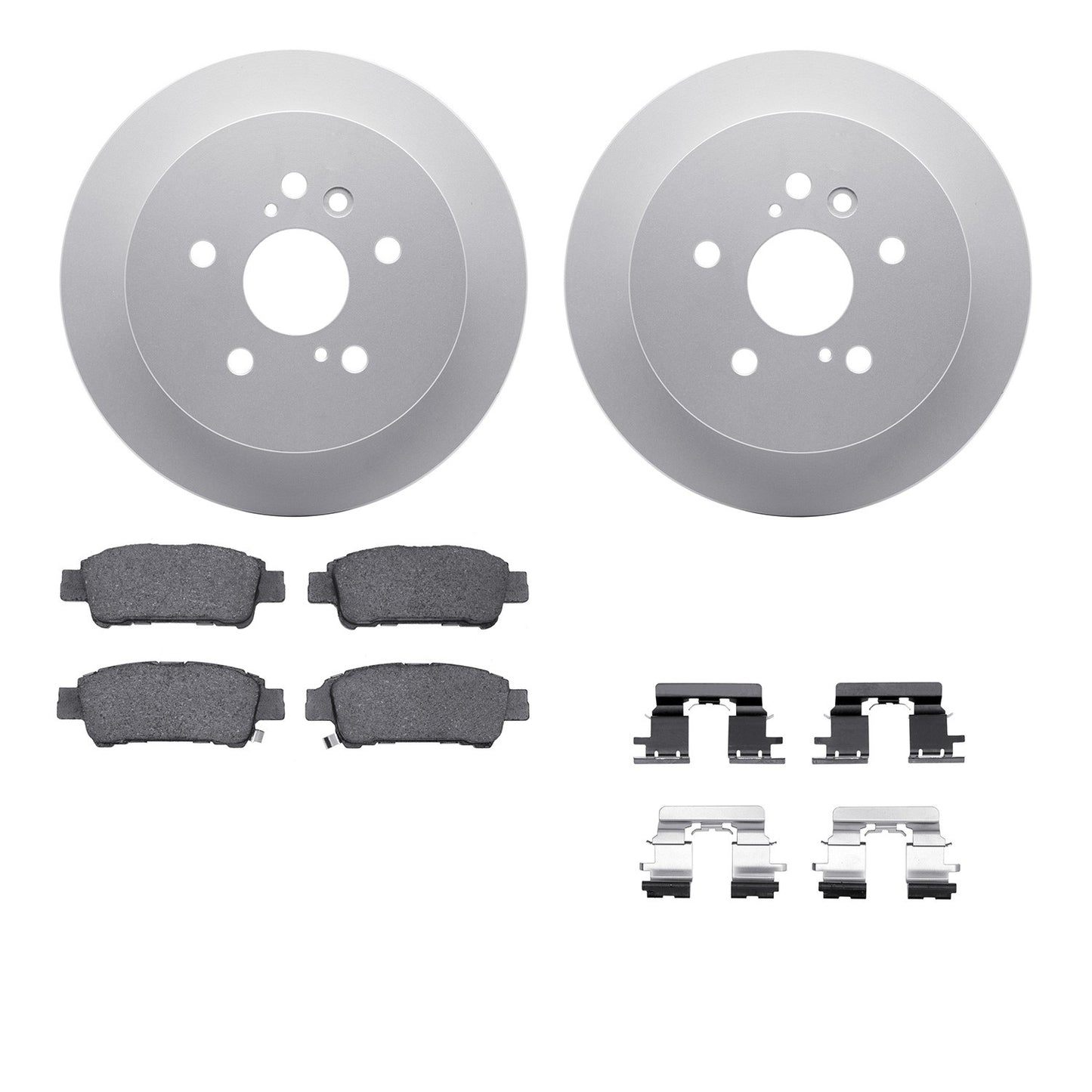 Dynamic Friction Company Disc Brake Kit 4512-76176