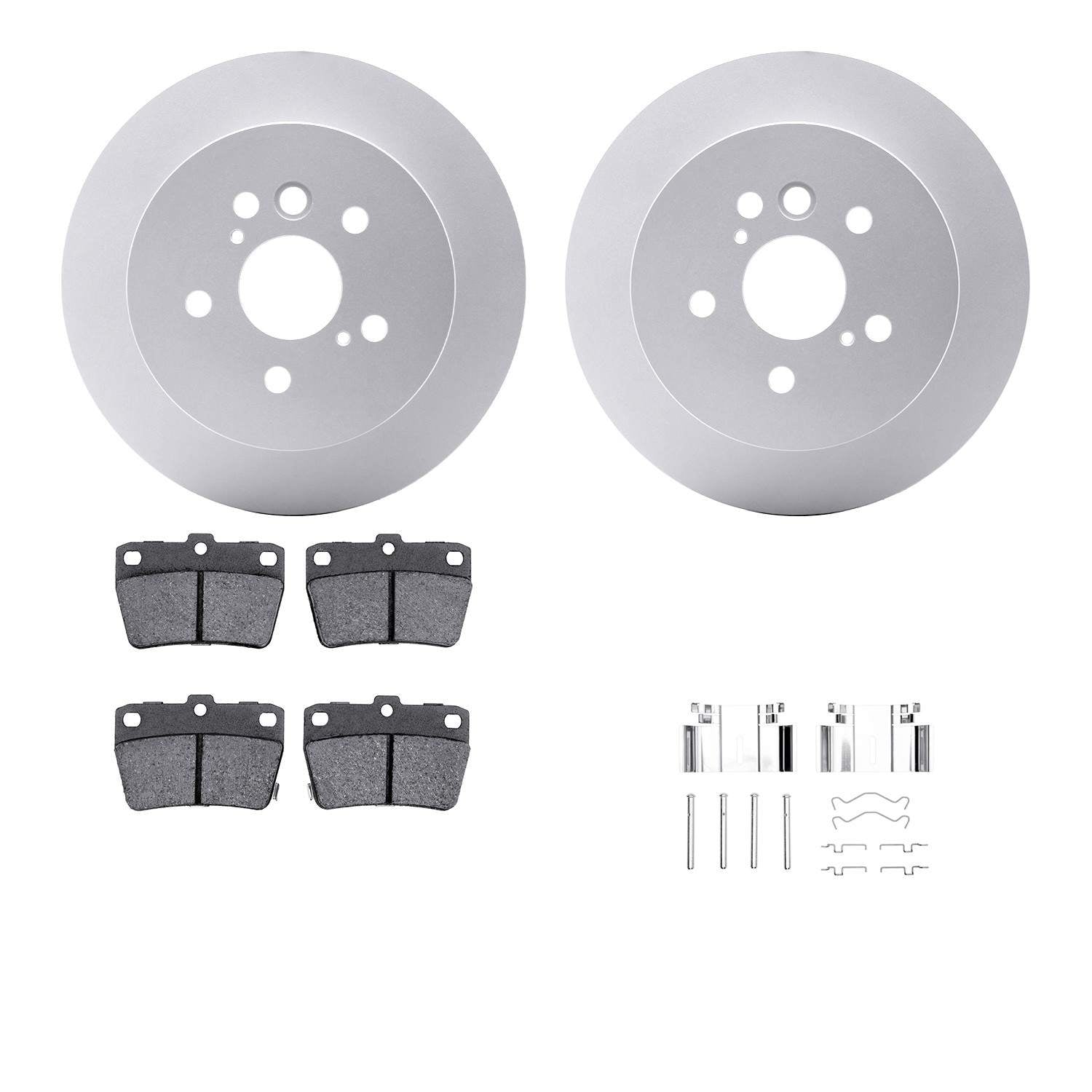 Dynamic Friction Company Disc Brake Kit 4512-76177