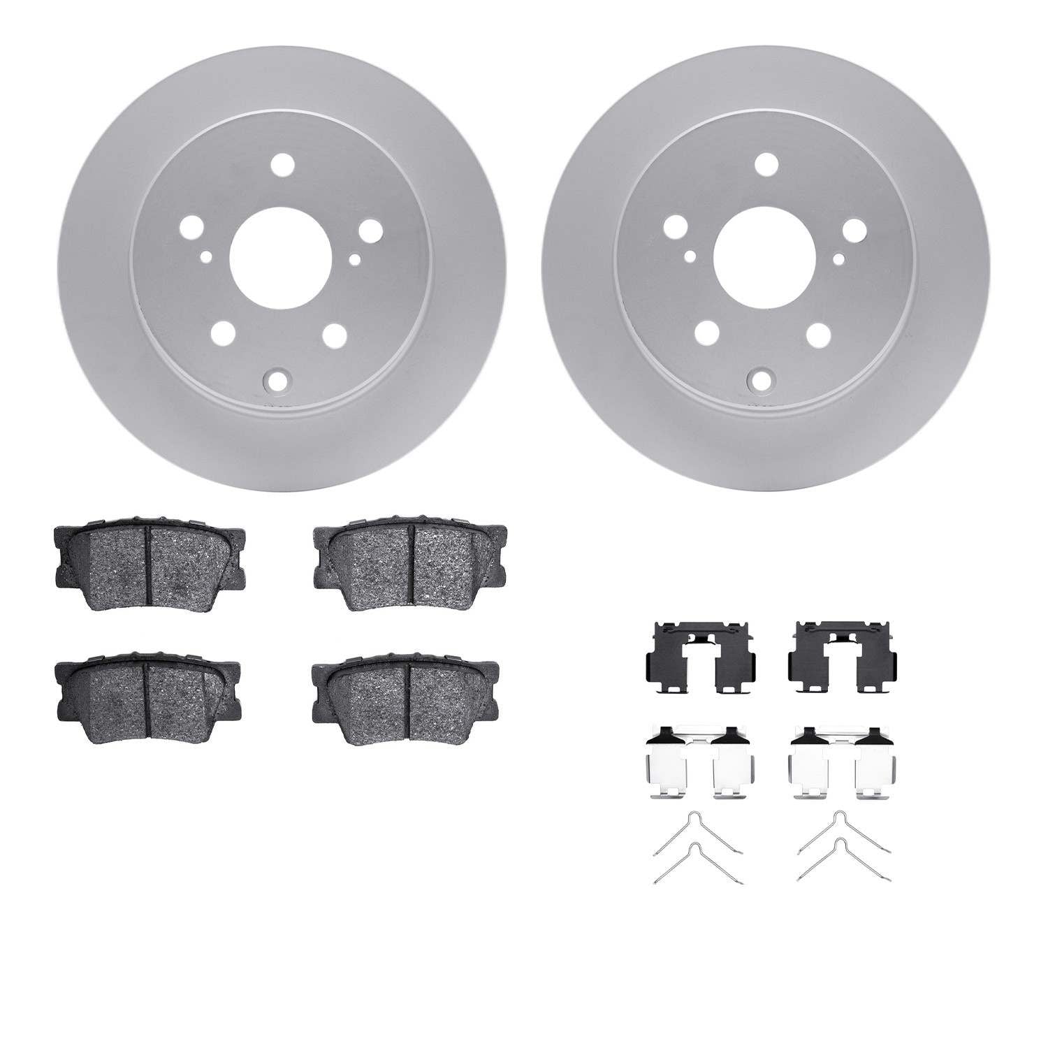 Dynamic Friction Company Disc Brake Kit 4512-76179