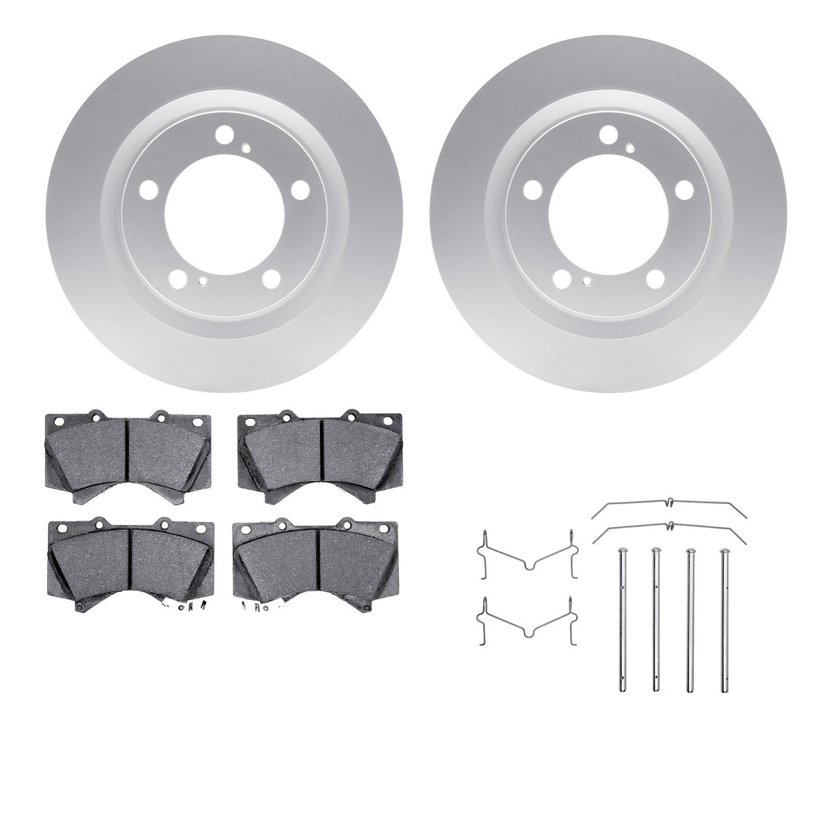 Dynamic Friction Company Disc Brake Kit 4512-76181
