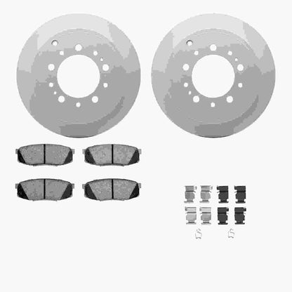Dynamic Friction Company Disc Brake Kit 4512-76182