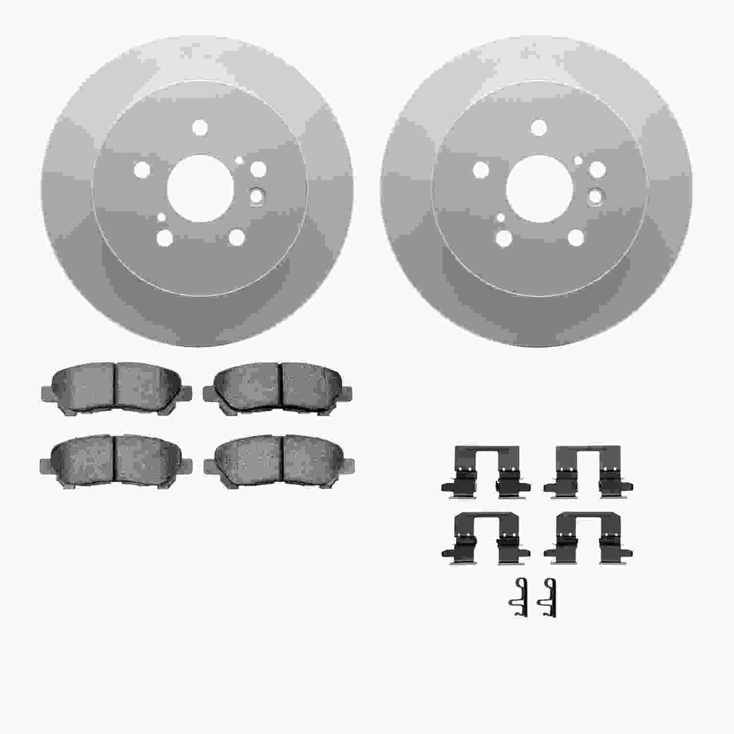 Dynamic Friction Company Disc Brake Kit 4512-76185