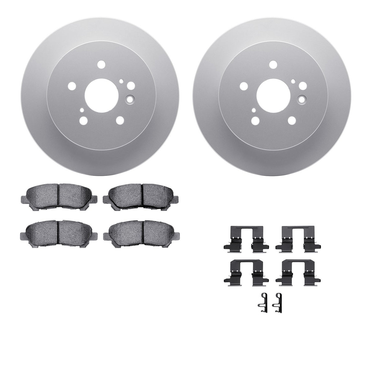 Dynamic Friction Company Disc Brake Kit 4512-76185
