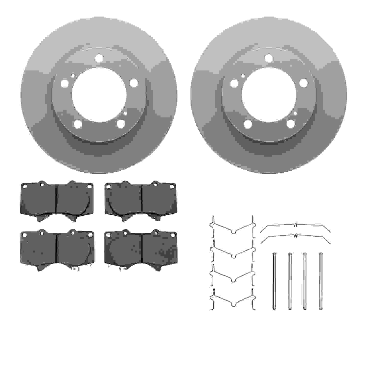 Dynamic Friction Company Disc Brake Kit 4512-76188