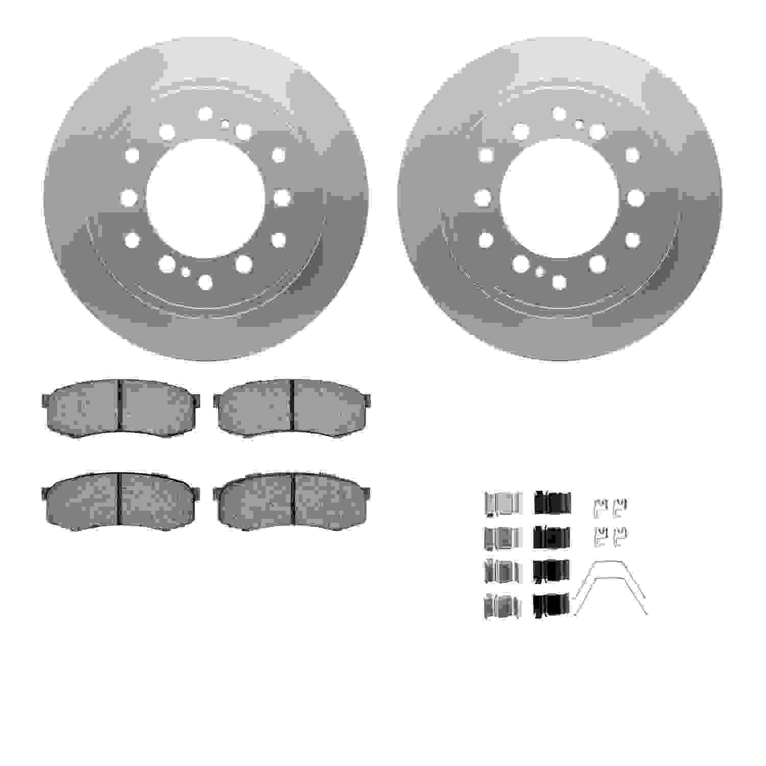 Dynamic Friction Company Disc Brake Kit 4512-76189