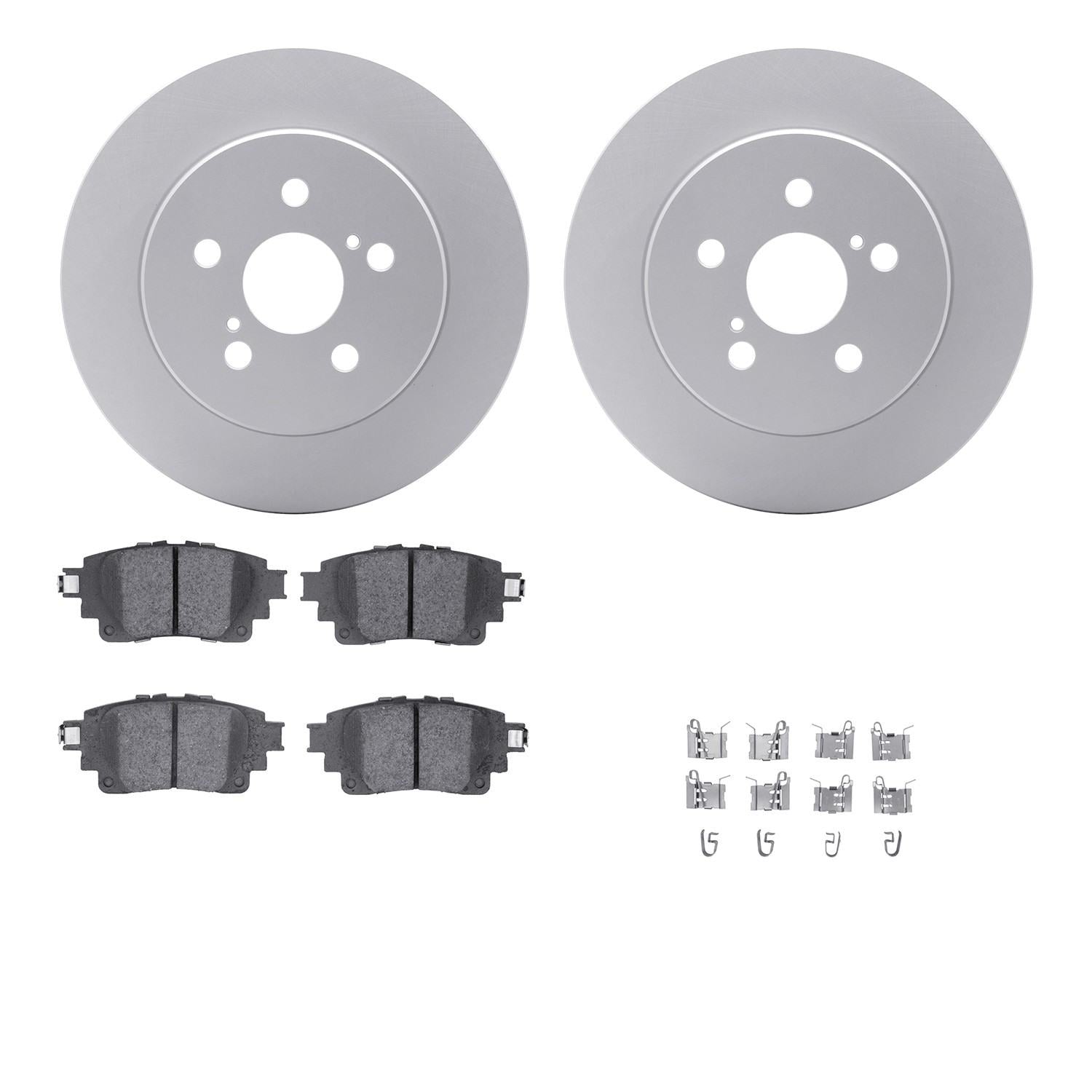 Dynamic Friction Company Disc Brake Kit 4512-76196