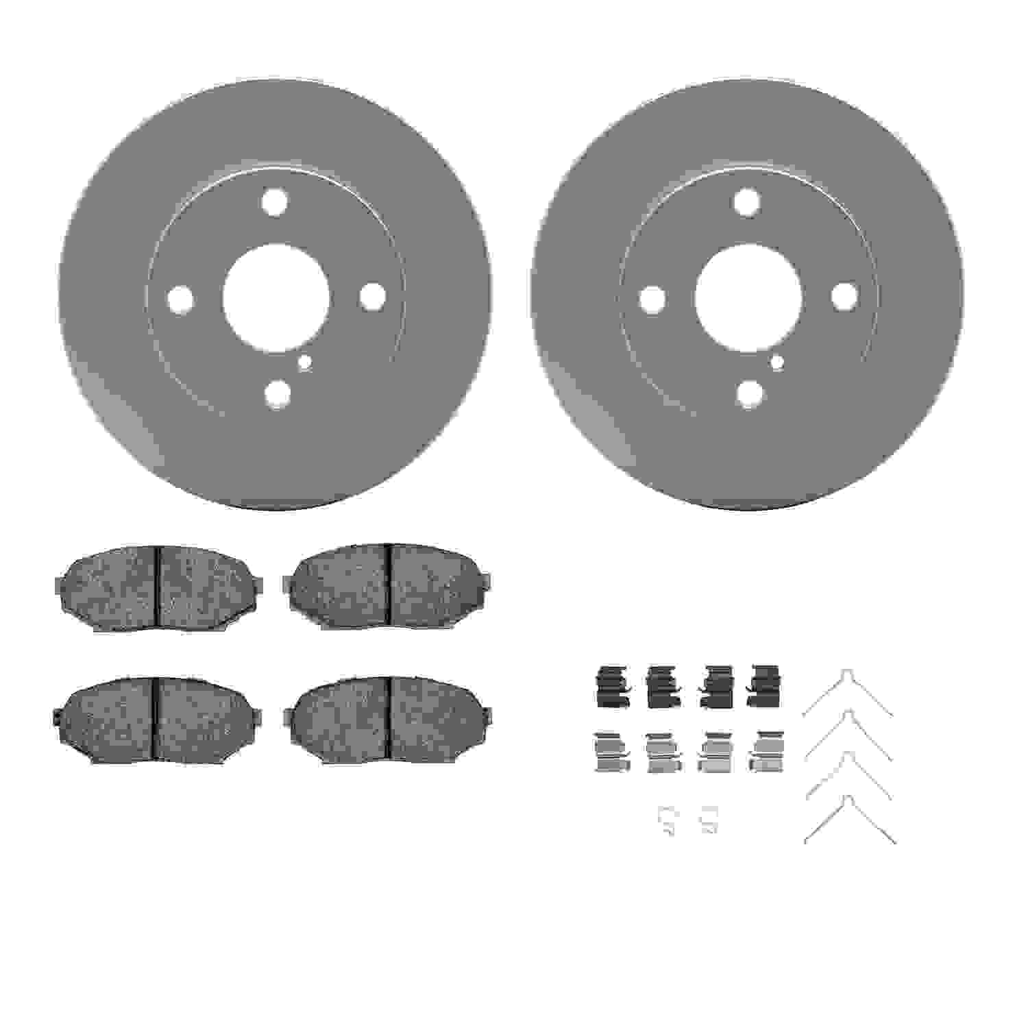 Dynamic Friction Company Disc Brake Kit 4512-80051