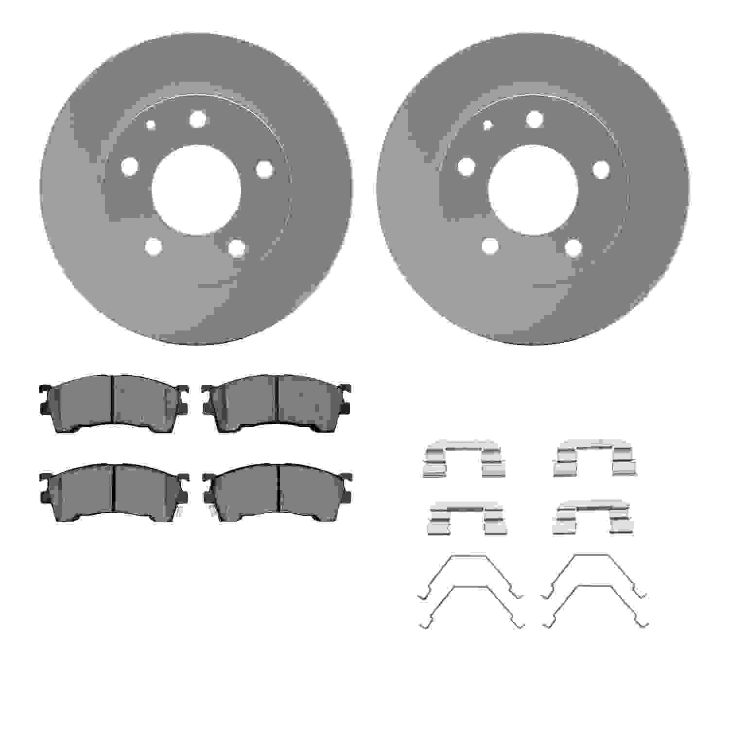 Dynamic Friction Company Disc Brake Kit 4512-80053