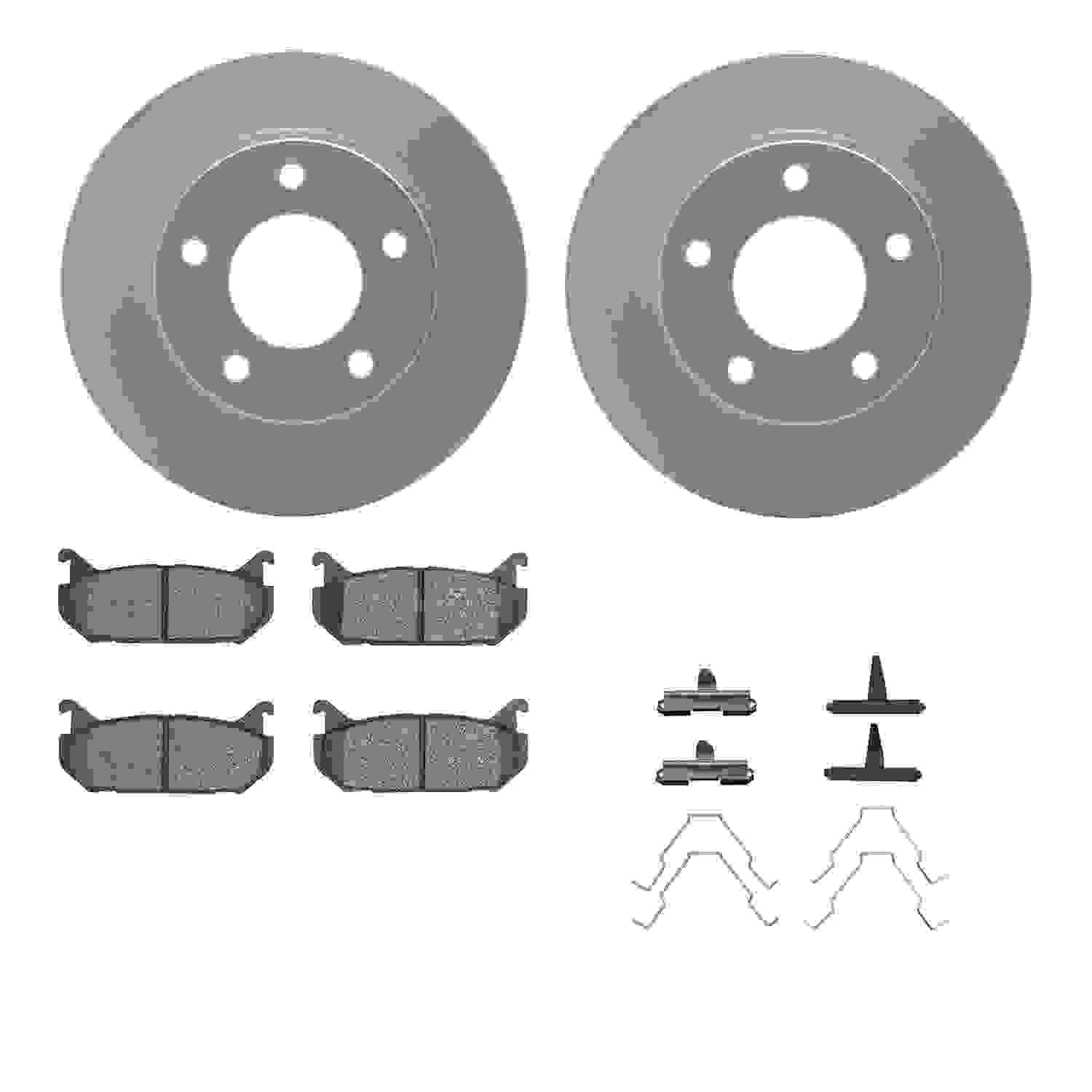 Dynamic Friction Company Disc Brake Kit 4512-80055