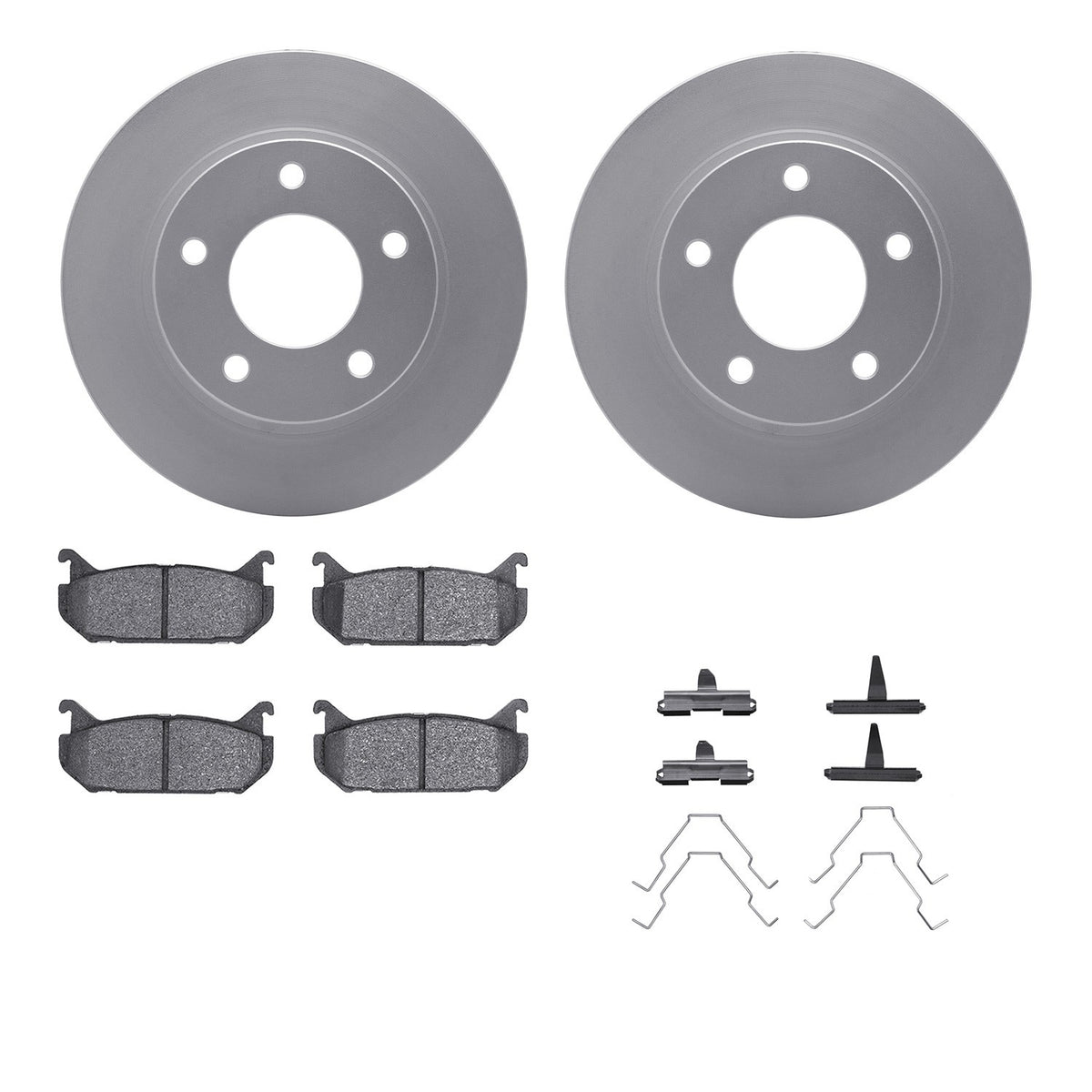 Dynamic Friction Company Disc Brake Kit 4512-80055
