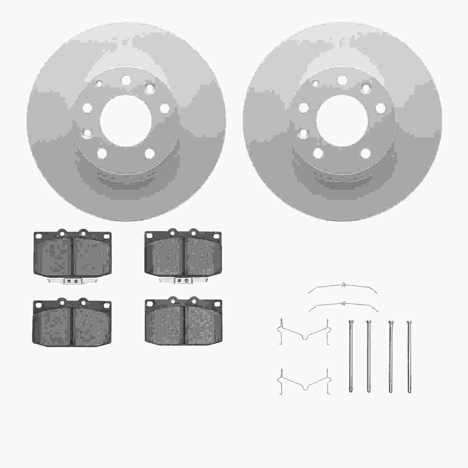 Dynamic Friction Company Disc Brake Kit 4512-80058