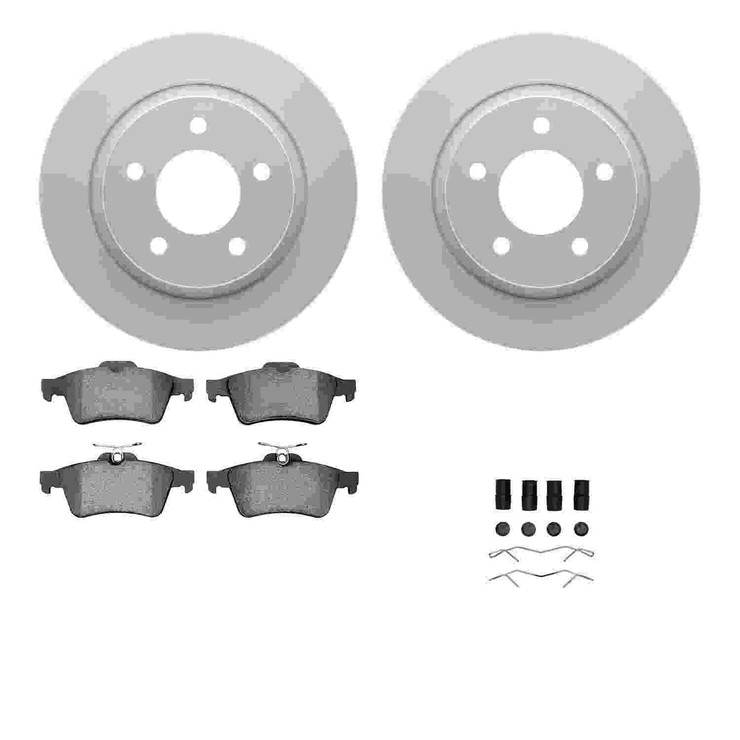 Dynamic Friction Company Disc Brake Kit 4512-80064