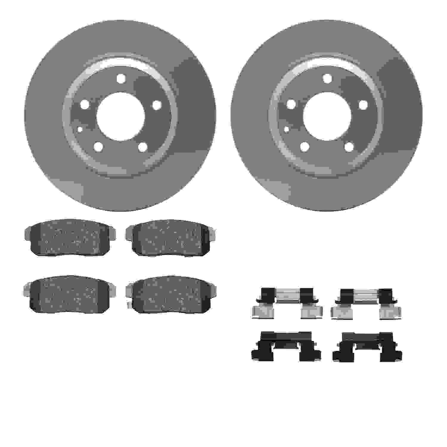 Dynamic Friction Company Disc Brake Kit 4512-80071