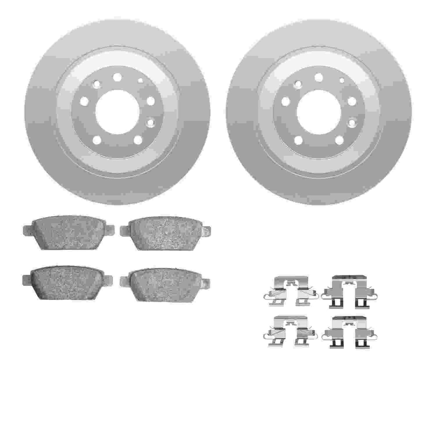 Dynamic Friction Company Disc Brake Kit 4512-80073