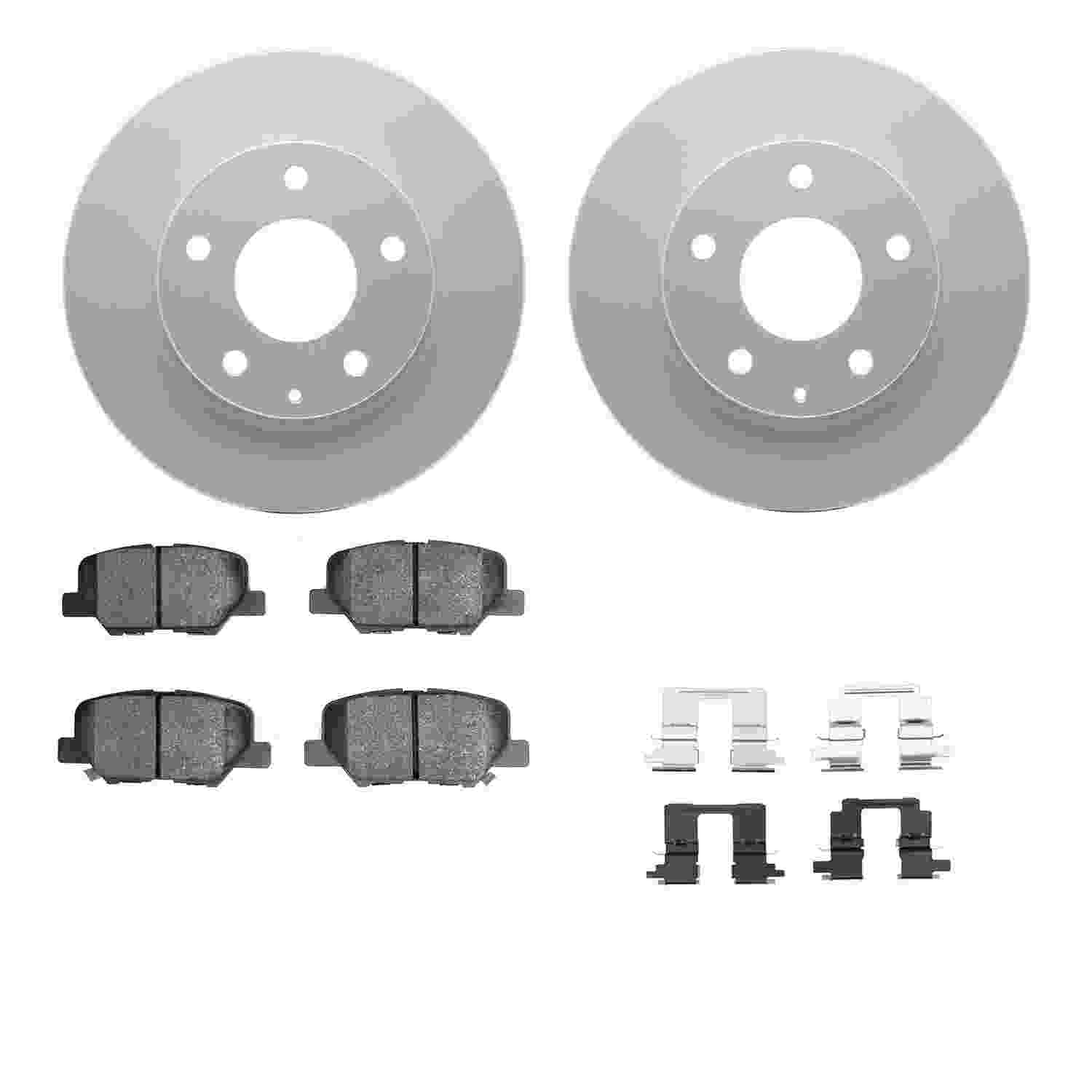 Dynamic Friction Company Disc Brake Kit 4512-80076