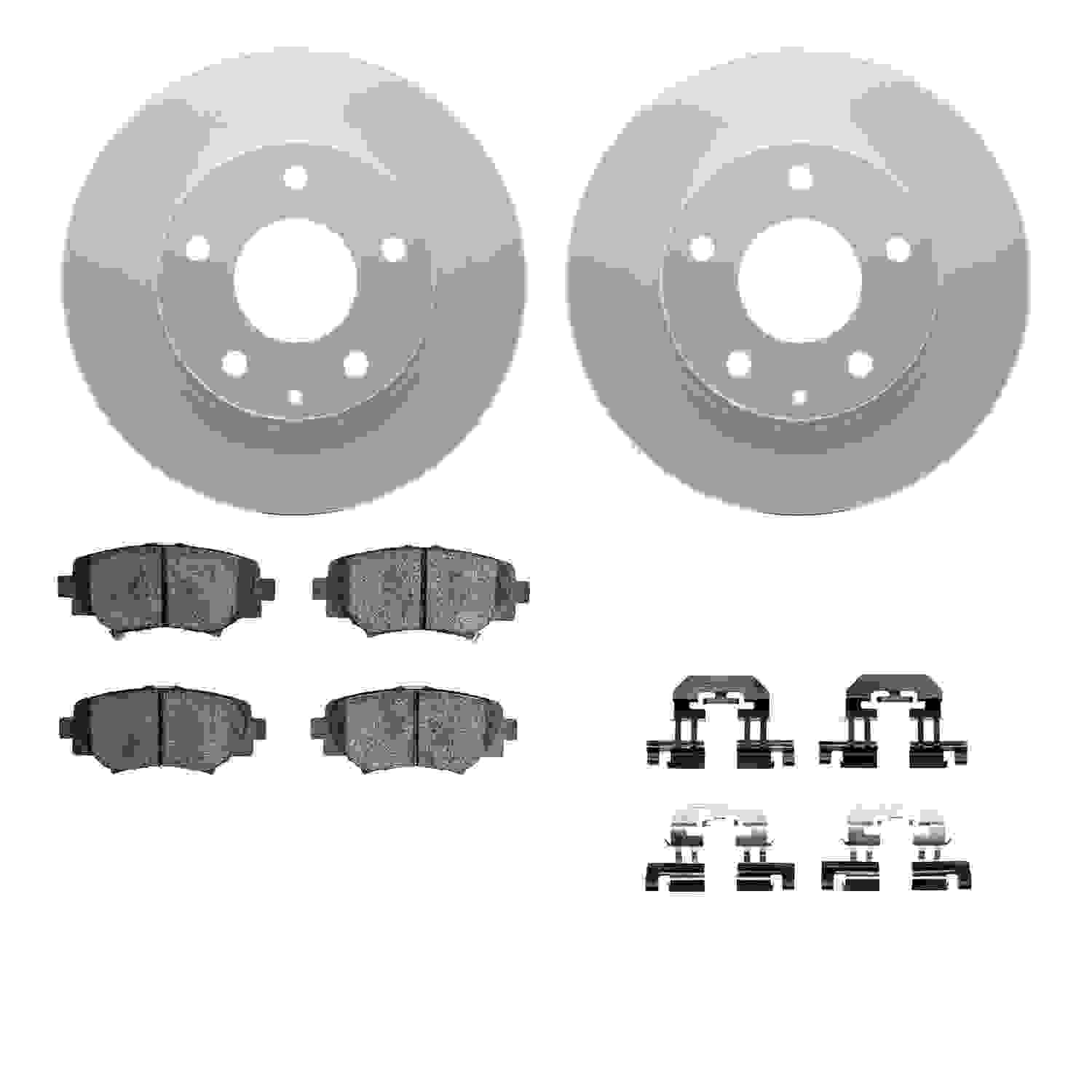 Dynamic Friction Company Disc Brake Kit 4512-80077