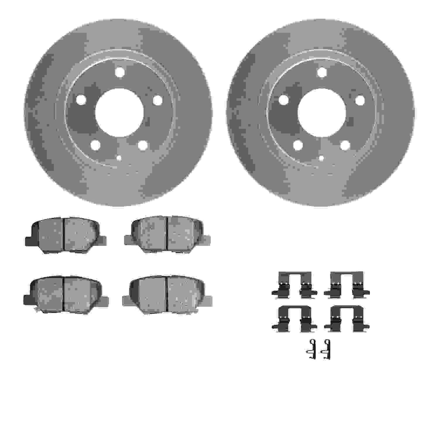 Dynamic Friction Company Disc Brake Kit 4512-80079