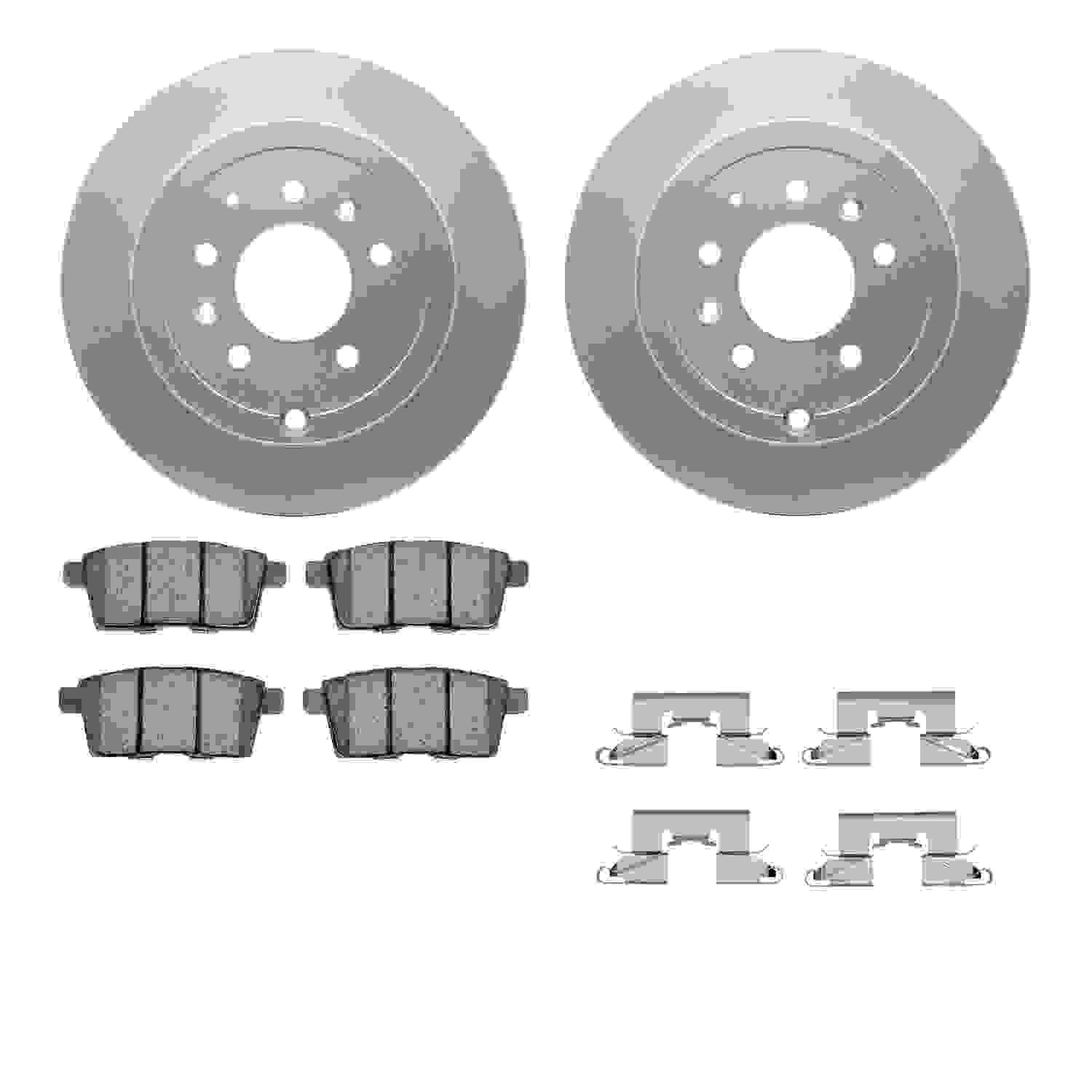 Dynamic Friction Company Disc Brake Kit 4512-80093