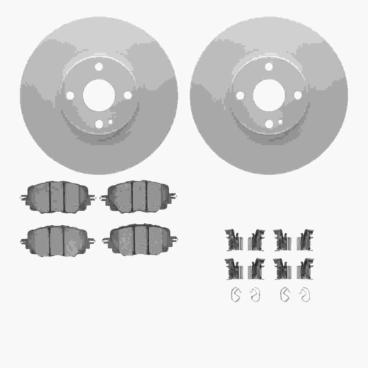 Dynamic Friction Company Disc Brake Kit 4512-80103