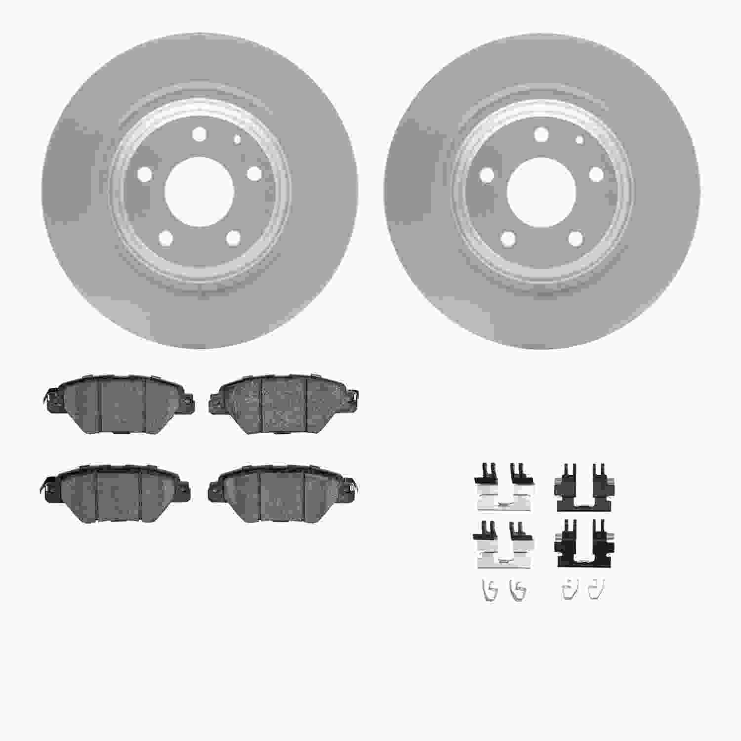 Dynamic Friction Company Disc Brake Kit 4512-80106