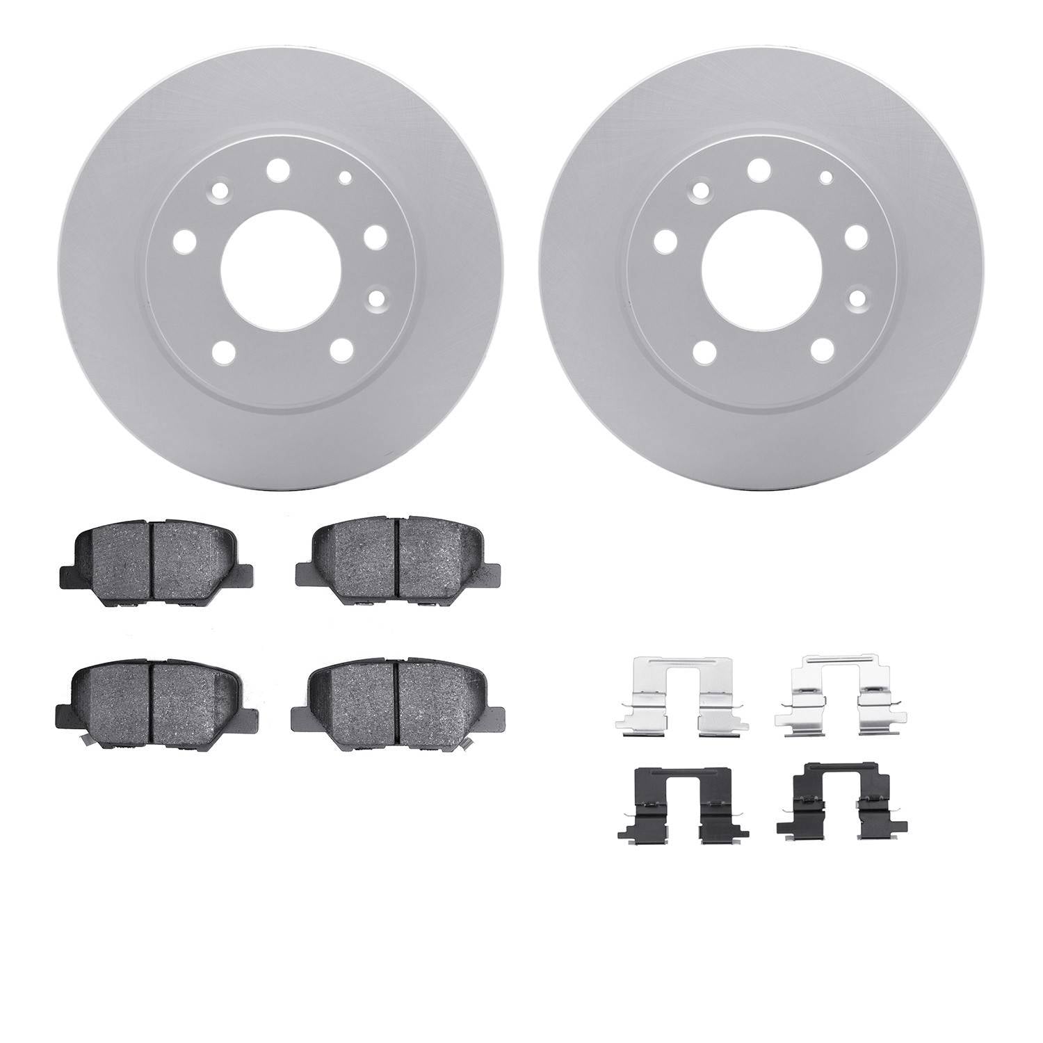 Dynamic Friction Company Disc Brake Kit 4512-80110