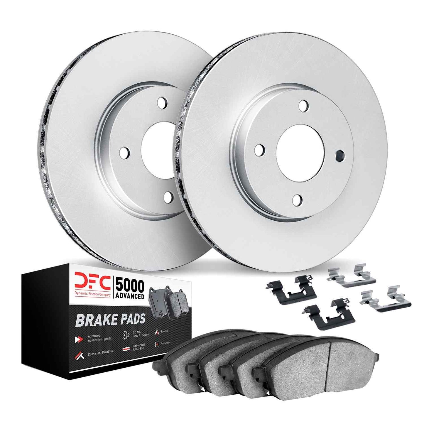 Dynamic Friction Company Disc Brake Kit 4512-91007