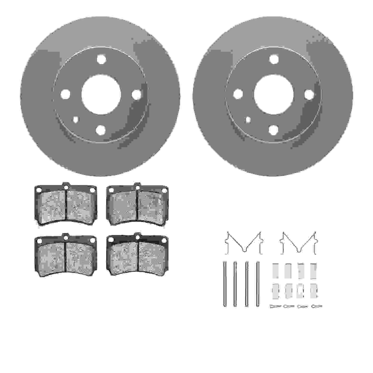 Dynamic Friction Company Disc Brake Kit 4512-99001