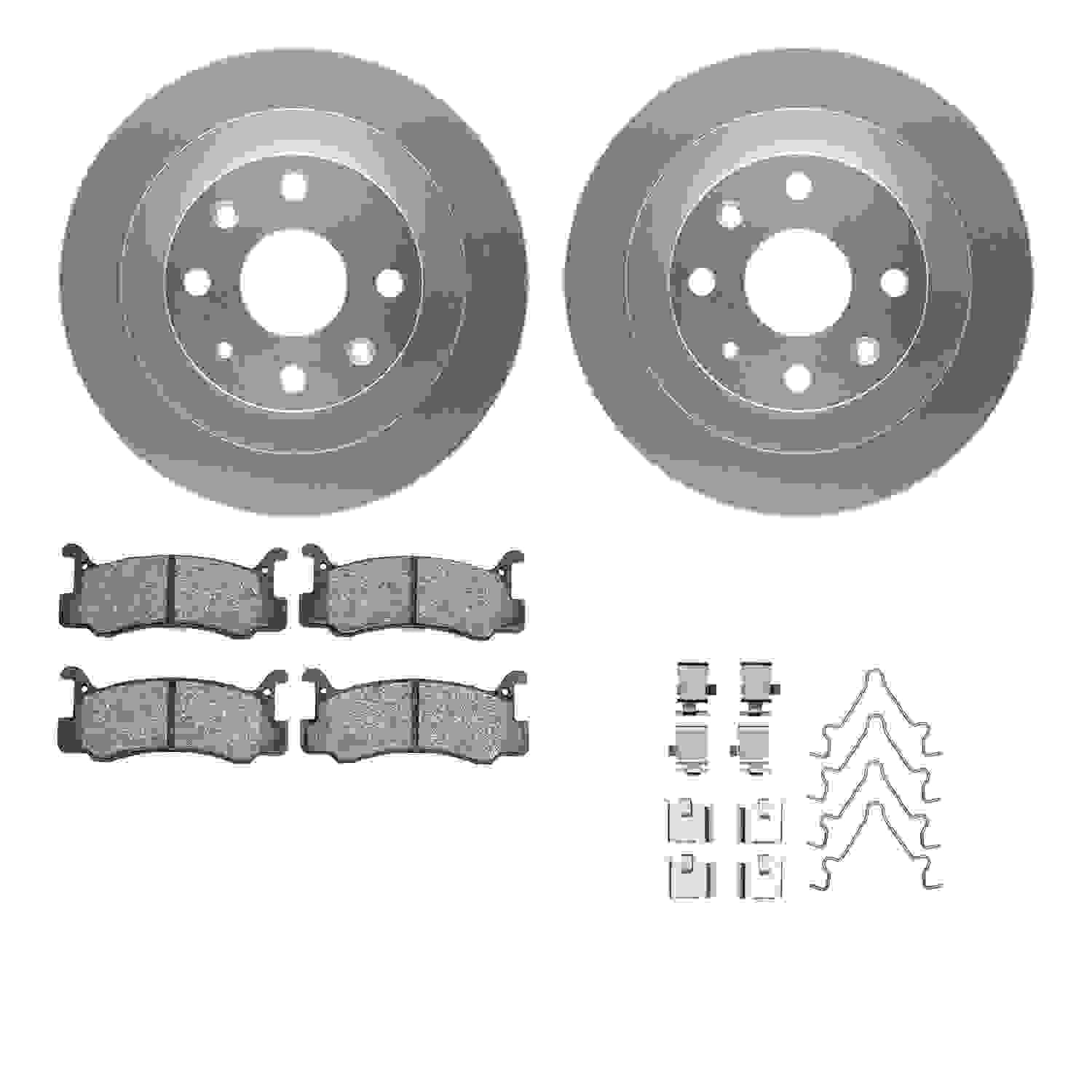 Dynamic Friction Company Disc Brake Kit 4512-99003