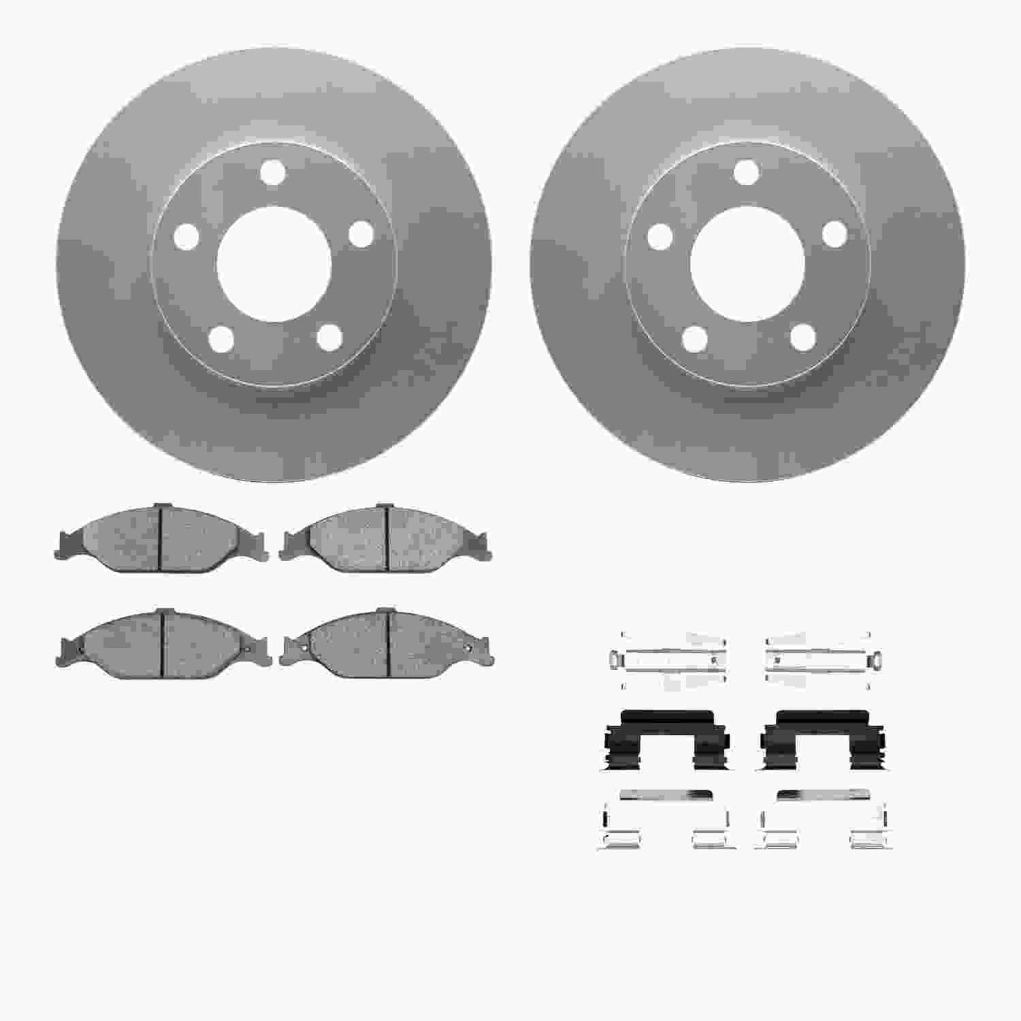 Dynamic Friction Company Disc Brake Kit 4512-99018