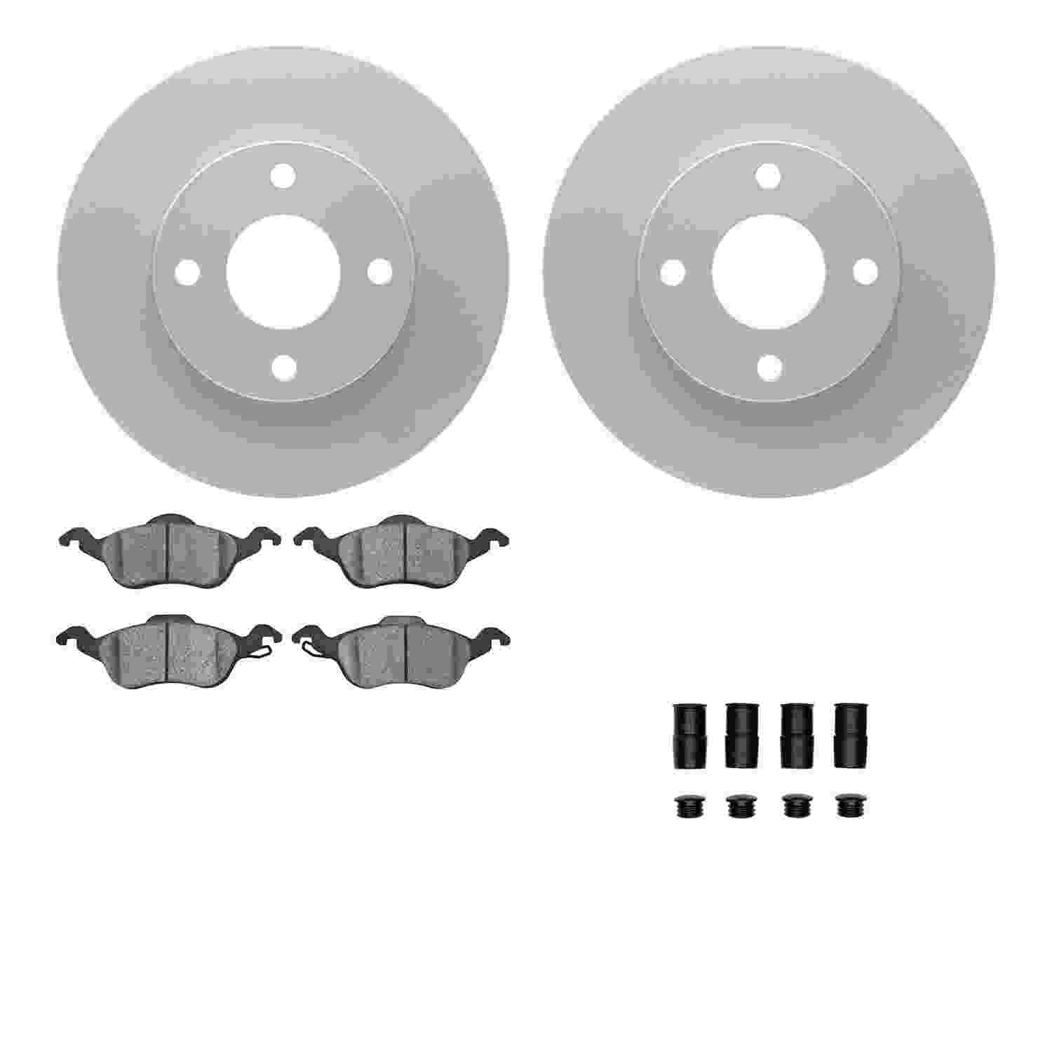 Dynamic Friction Company Disc Brake Kit 4512-99027