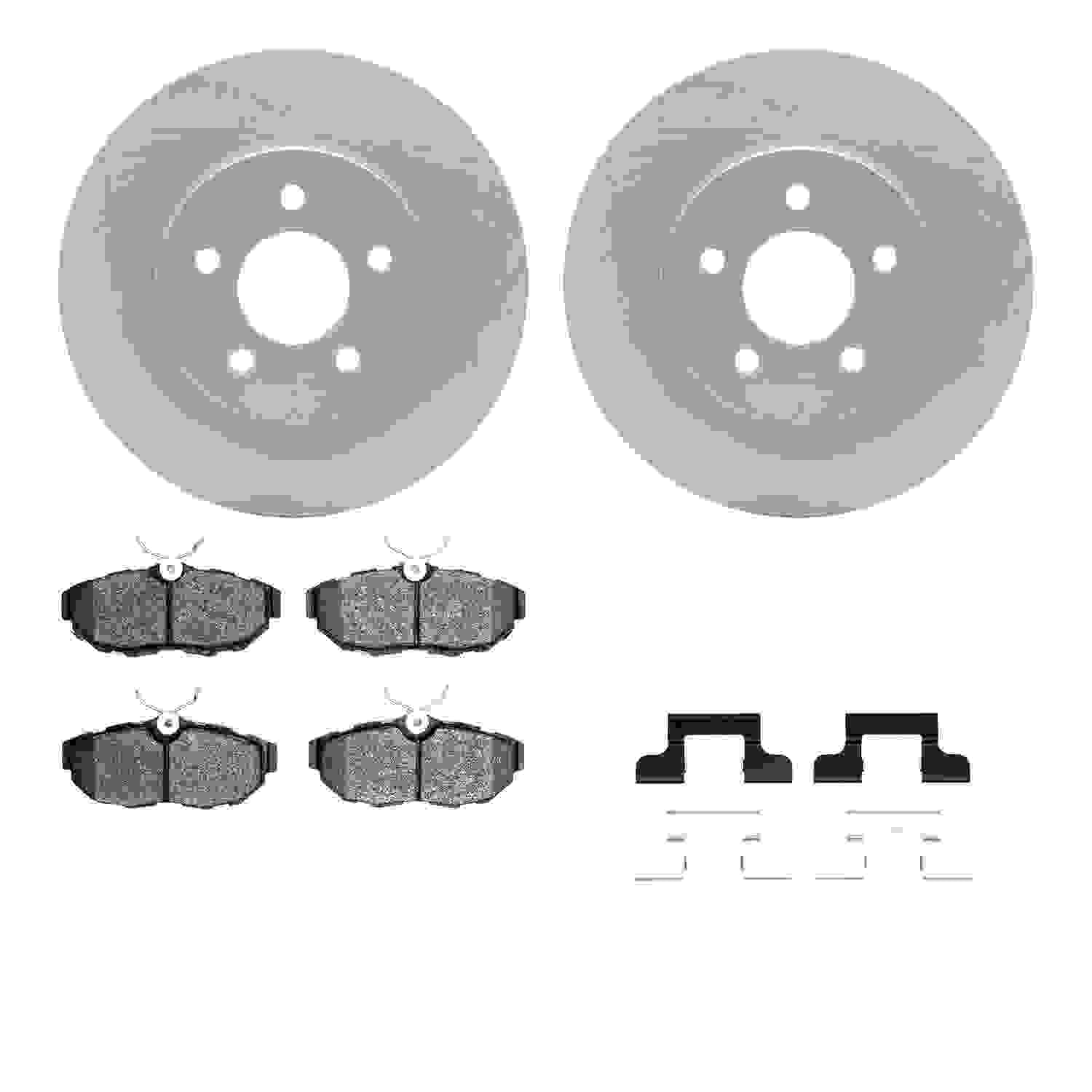 Dynamic Friction Company Disc Brake Kit 4512-99038