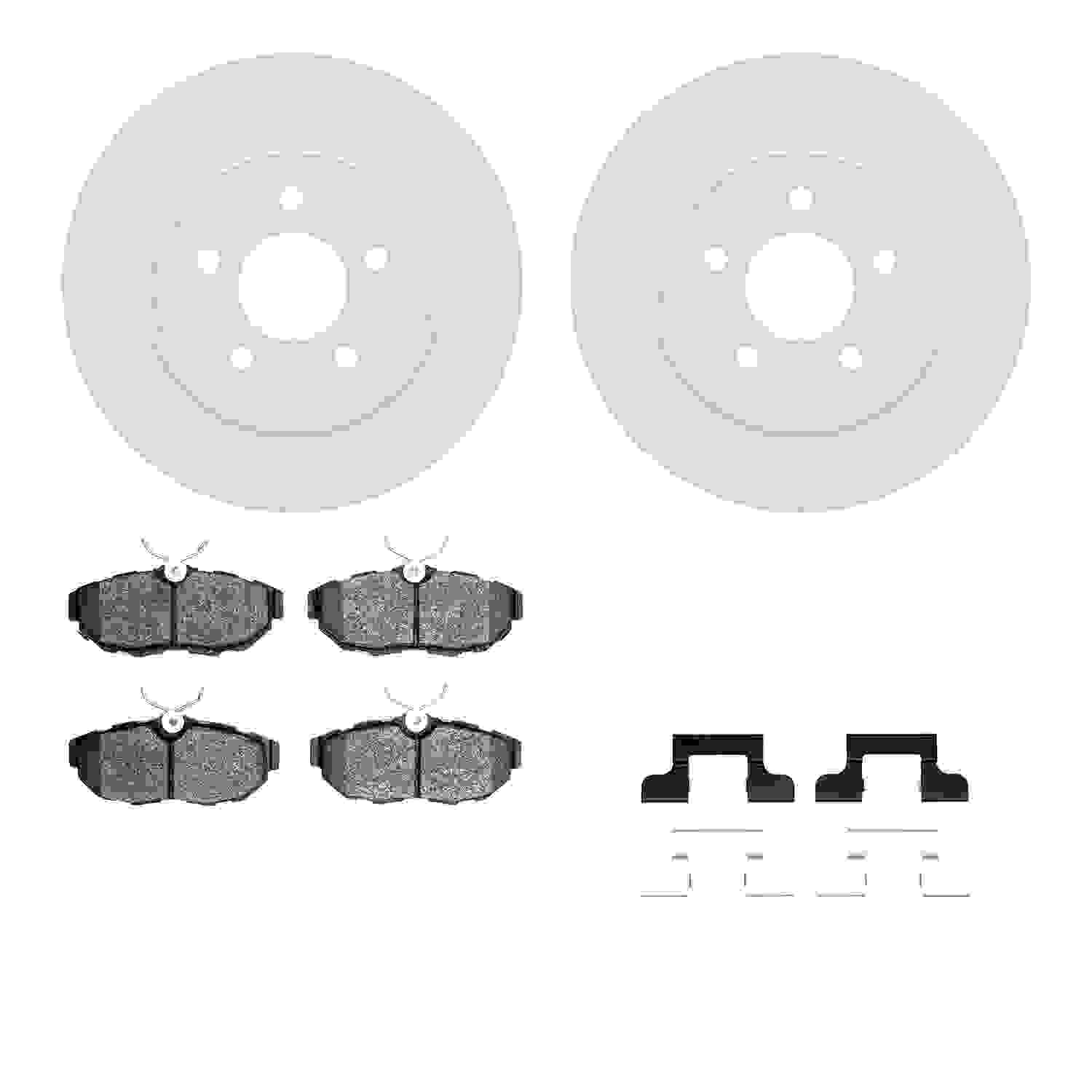 Dynamic Friction Company Disc Brake Kit 4512-99039